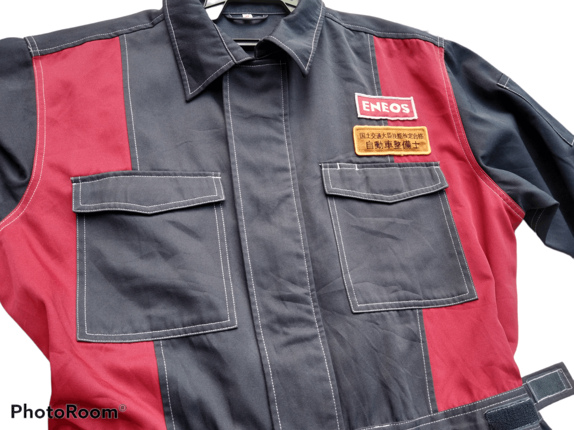 Edition Japan VINTAGE OVERALL JAPAN/ENEOS RACING MOTOROIL Size US 36 / EU 52 - 5 Thumbnail