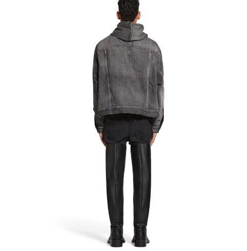 Balenciaga o1mt1gz0924 Pull-Over Jacket in Grey Size US S / EU 44-46 / 1 - 4 Thumbnail