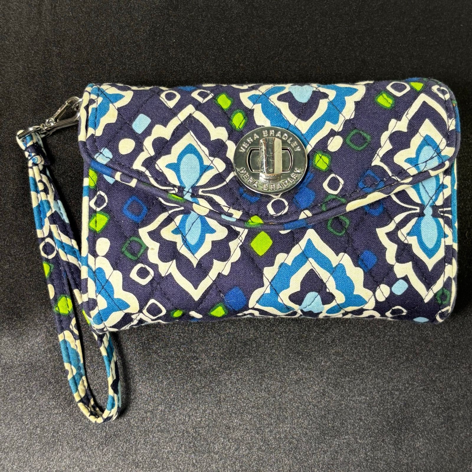 Vera Bradley Blue Vera Bradley Wallet Size ONE SIZE - 2 Thumbnail