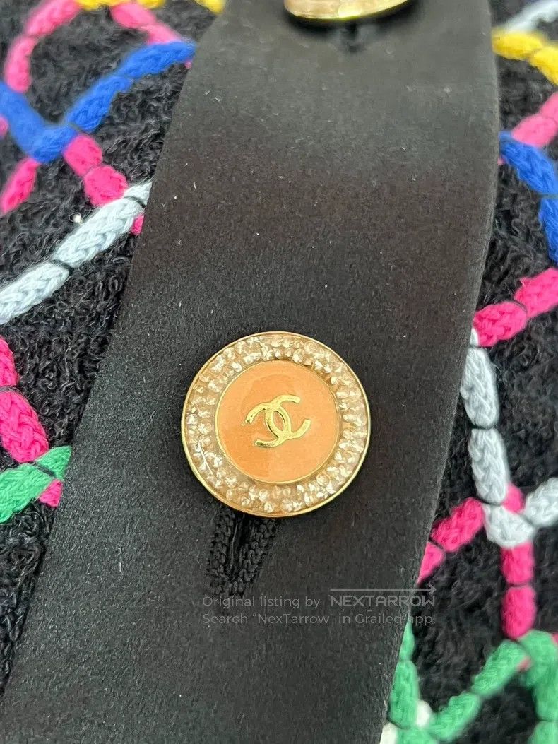 Chanel Chanel Diamond colour braided coat Size XS / US 0-2 / IT 36-38 - 3 Thumbnail