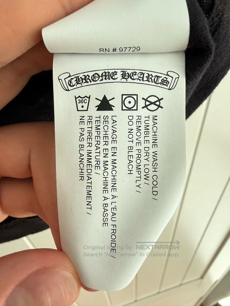 Chrome Hearts Chrome Hearts Size S Black and white color matching horsesh Size US S / EU 44-46 / 1 - 4 Thumbnail