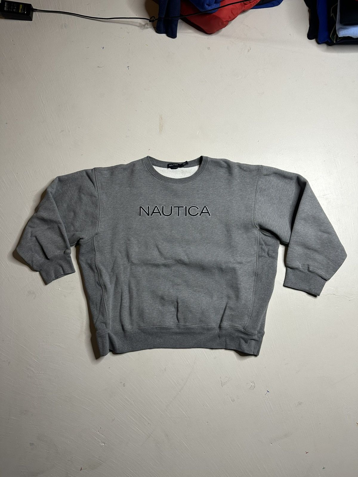 Nautica Y2K 2000s Nautica Boxy Crewneck Size US XXL / EU 58 / 5 - 3 Thumbnail