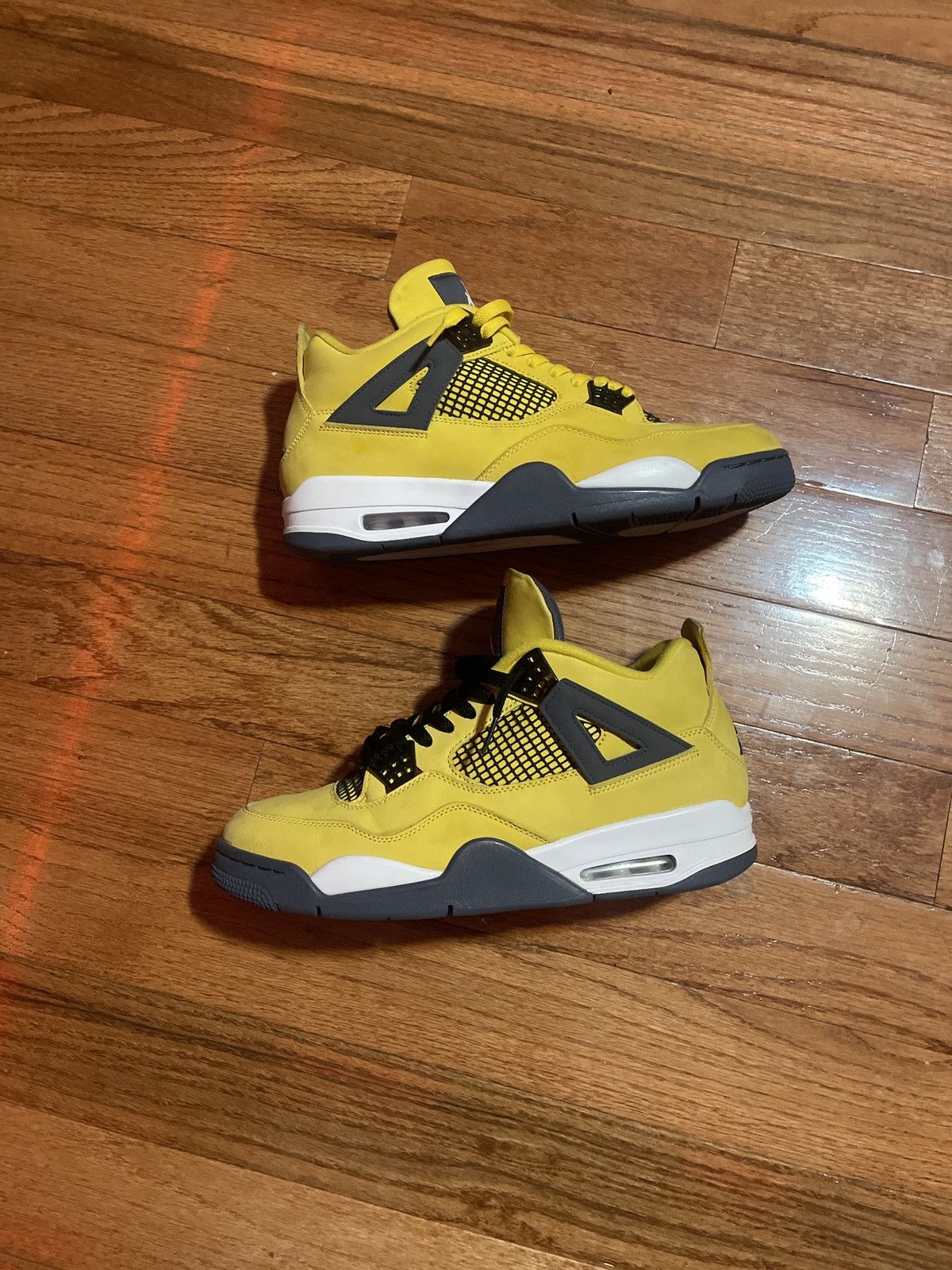 Jordan Brand Jordan 4 lightning comes with box Size US 12 / EU 45 - 1 Thumbnail
