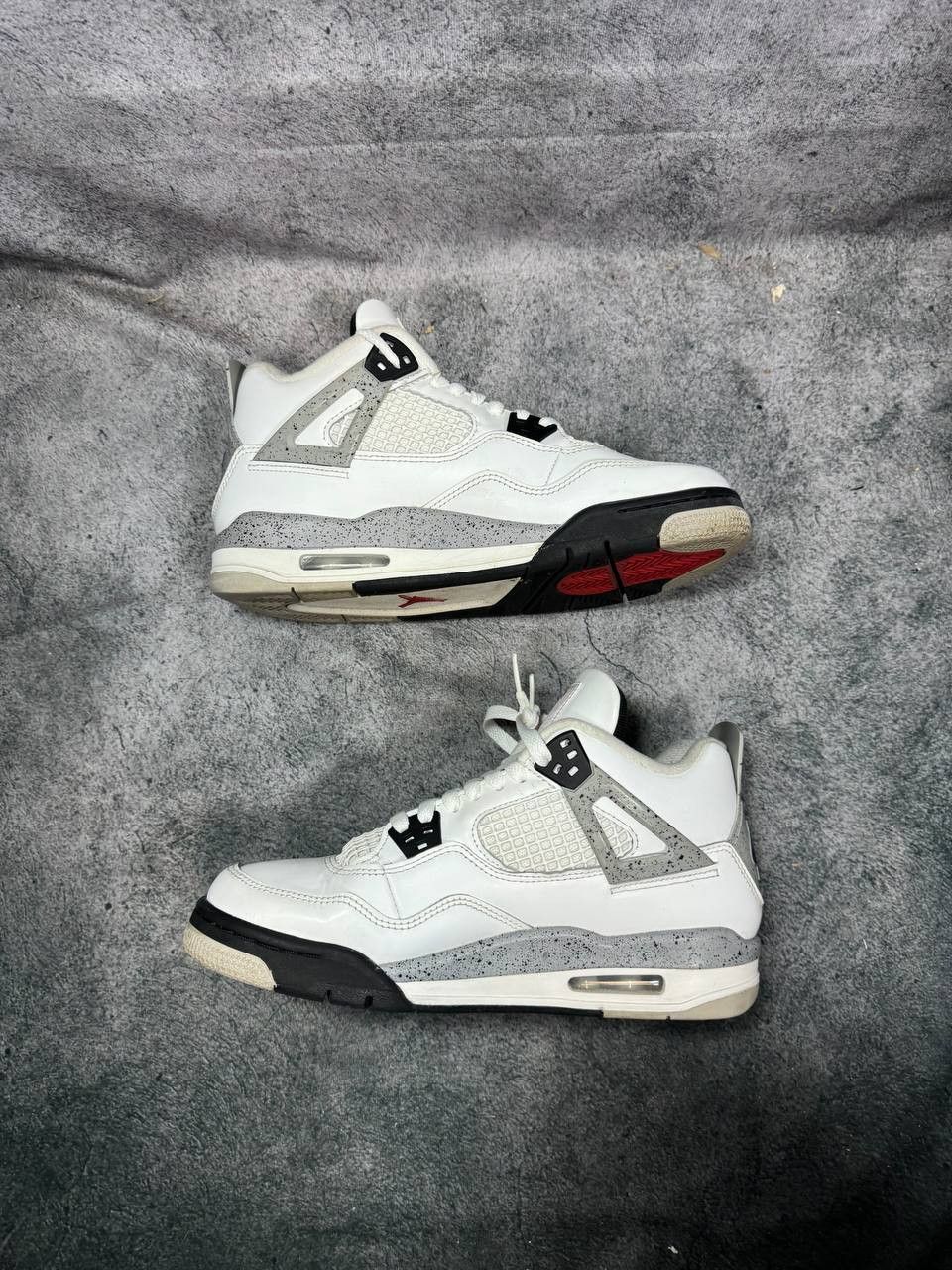 Jordan Brand Size 7 | Jordan 4 White Cement With Box | Pre-Owned Size US 7 / EU 40 - 7 Thumbnail