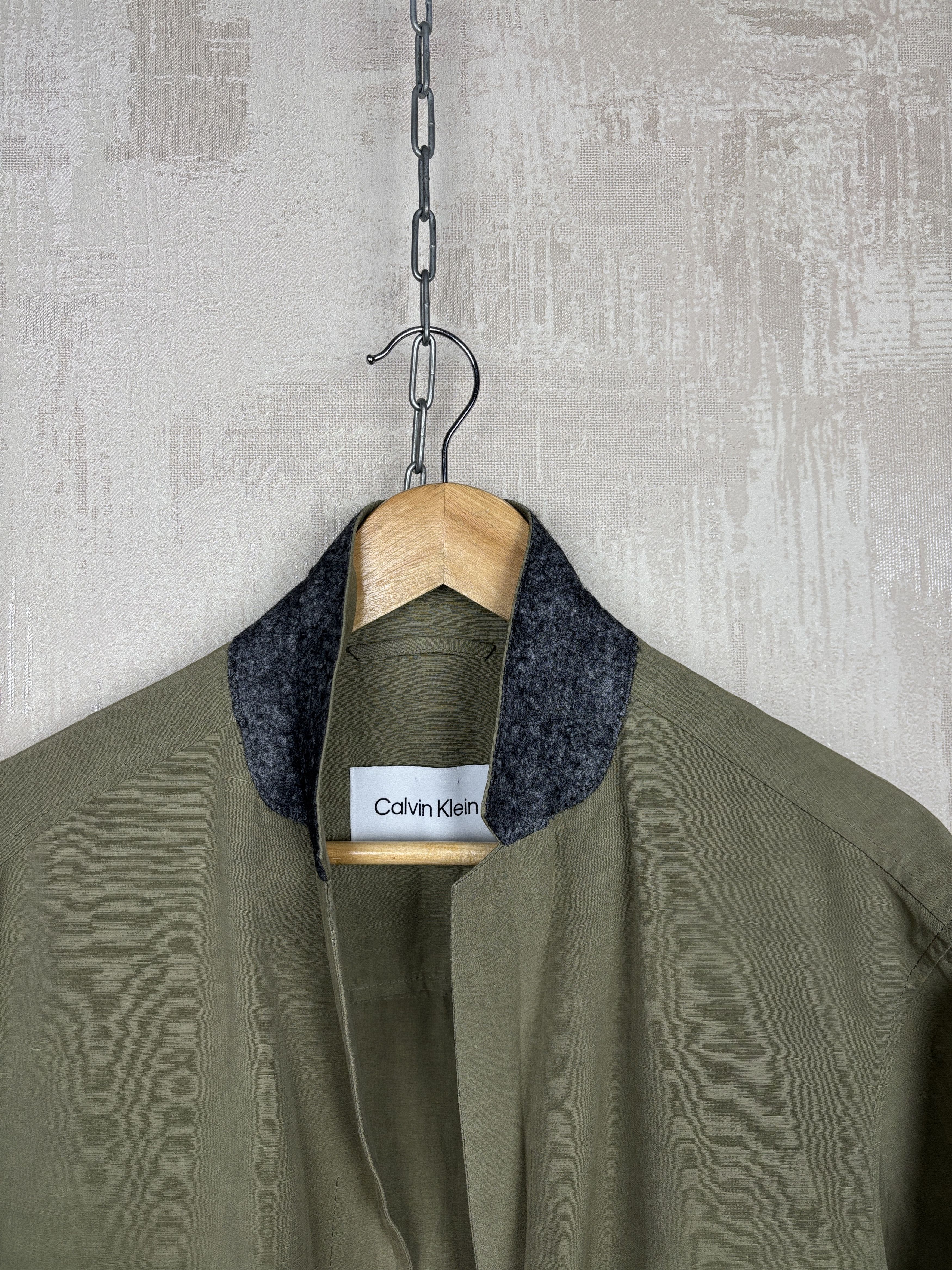 Calvin Klein Calvin Klein fabric Mario Bellucci Blazer Lyocell Linen Size US M / EU 48-50 / 2 - 5 Thumbnail