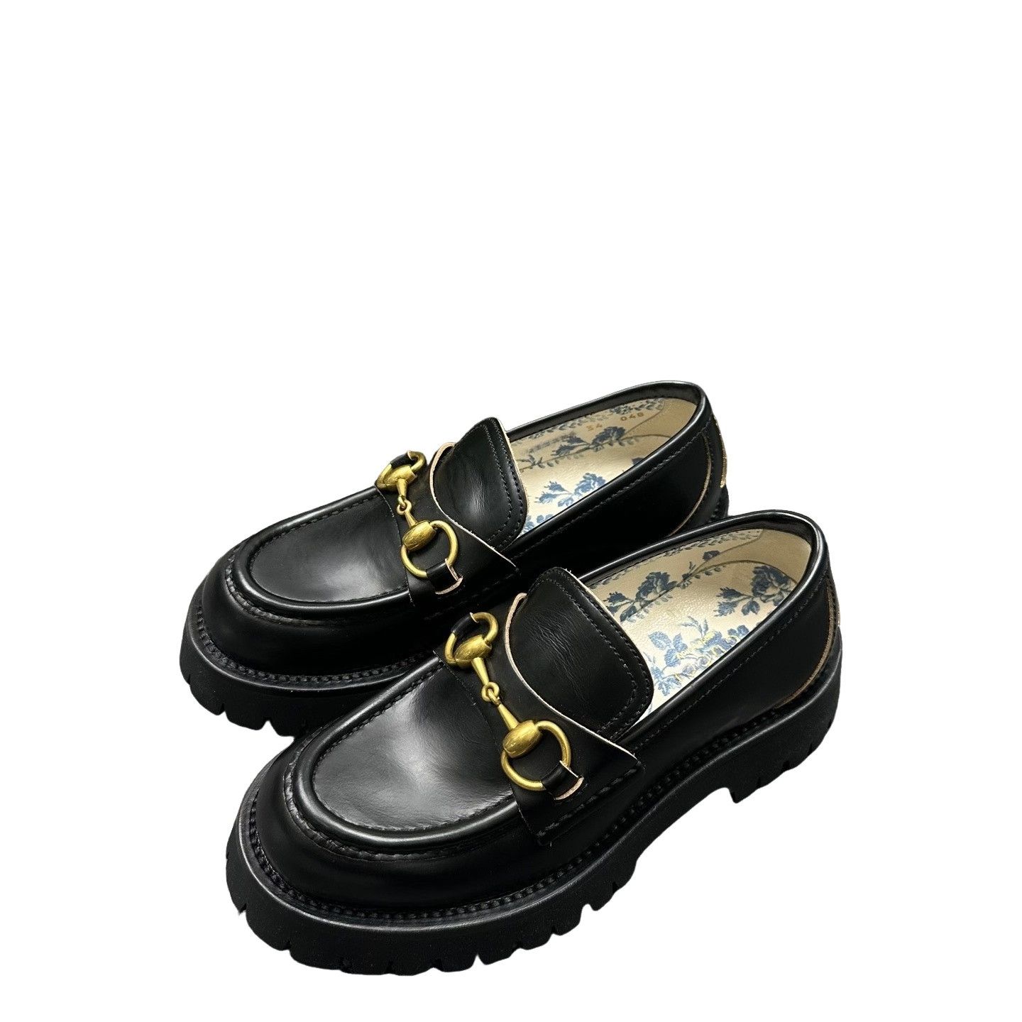 Gucci Gucci Bee Horsebit Leather Loafers Size 34 Size US 4 / IT 34 - 1 Thumbnail