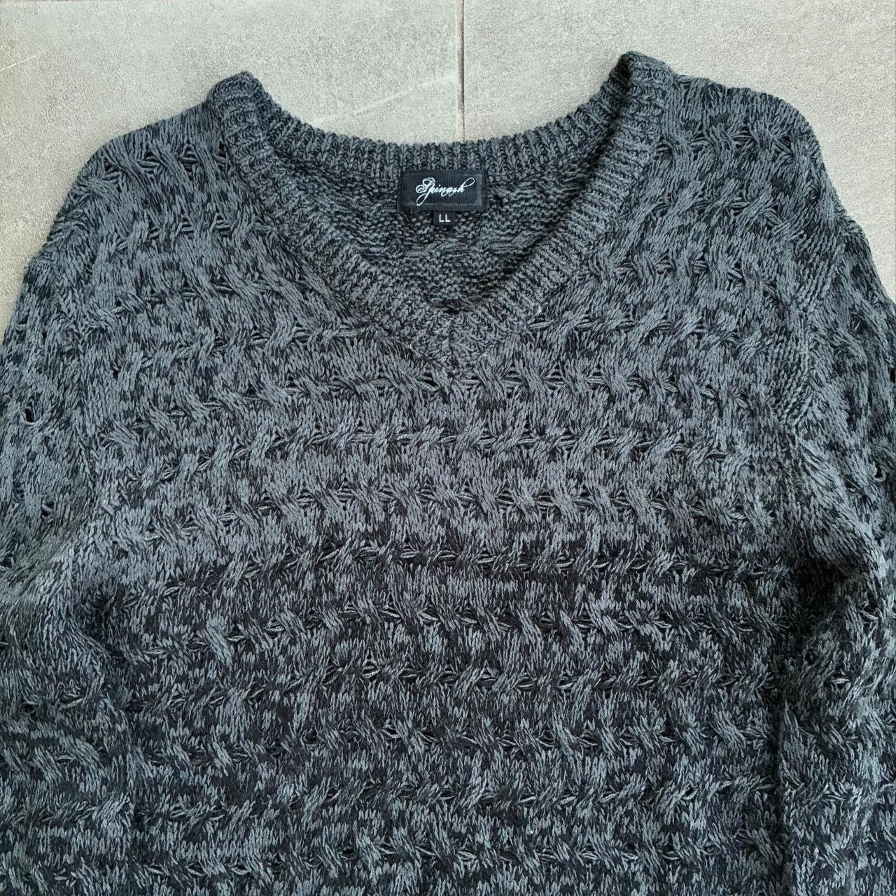 Spinash 2000s-2010s? Japanese brand Spinash knit sweater Size US XL / EU 56 / 4 - 4 Thumbnail