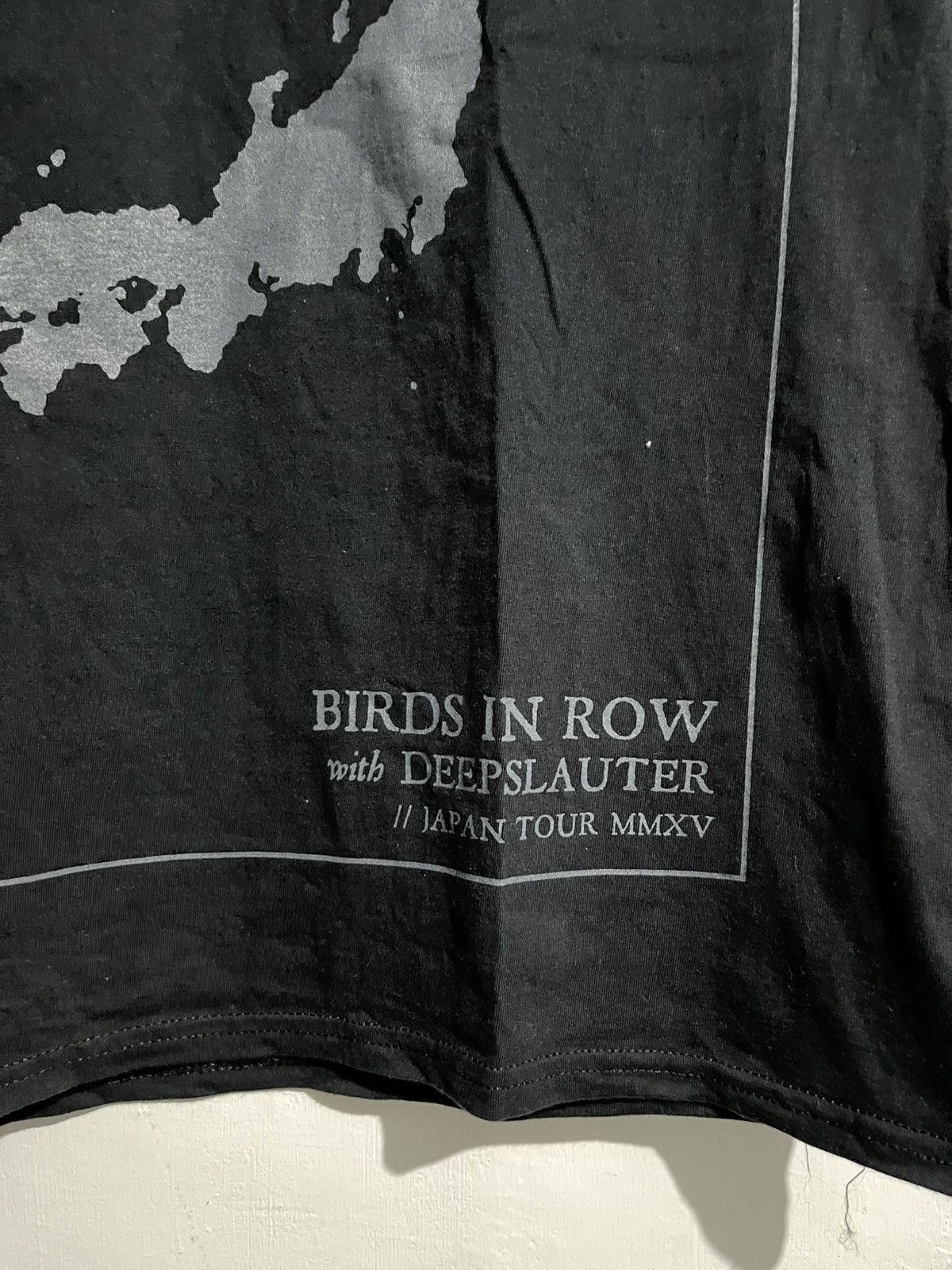 Band Tees 2000s birds in row with deepslauter tour tshirt Size US S / EU 44-46 / 1 - 2 Thumbnail