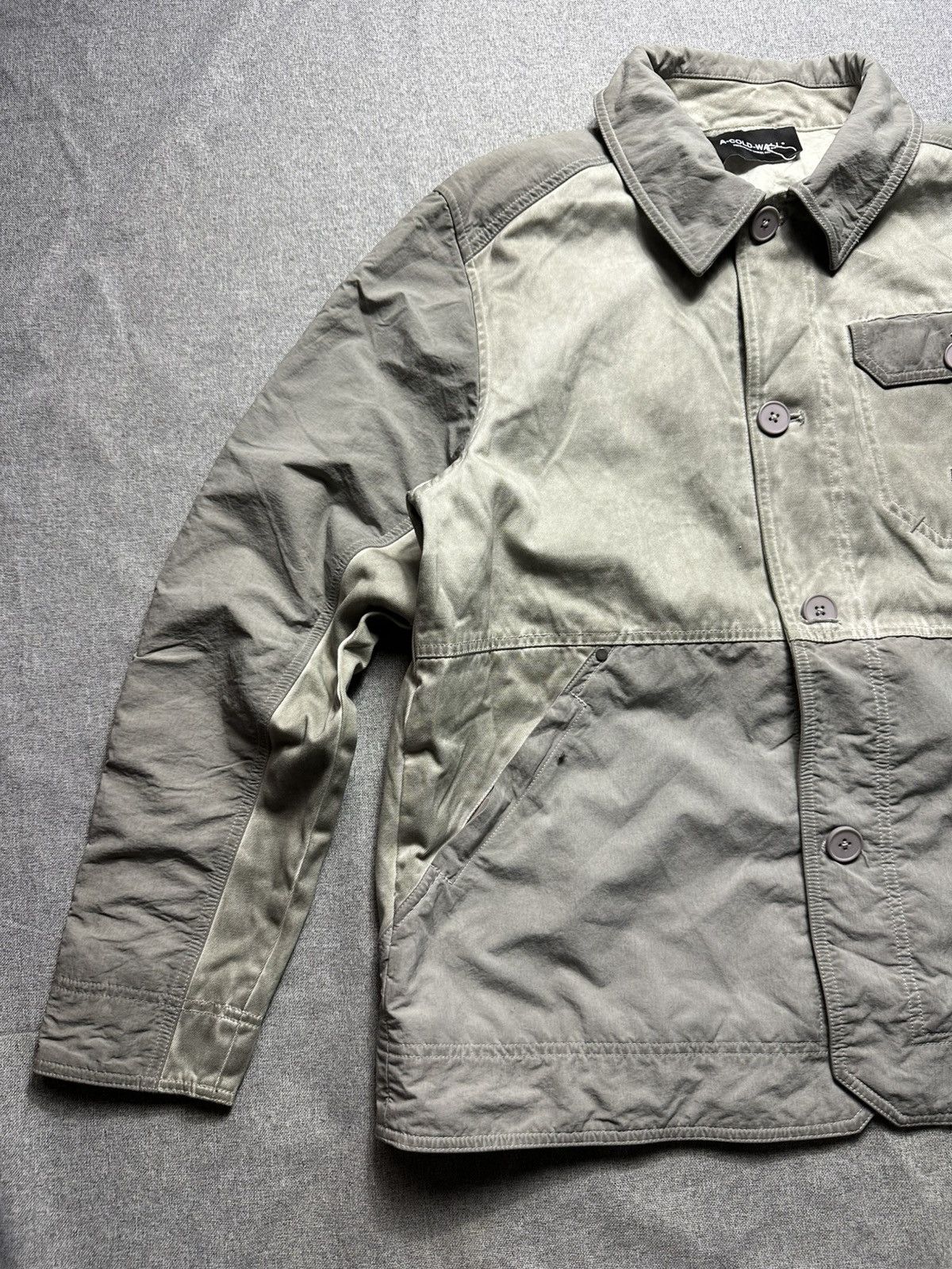 A-COLD-WALL* A Cold Wall ACW - Contrast Workwear Worn Look Jacket Size US M / EU 48-50 / 2 - 3 Thumbnail