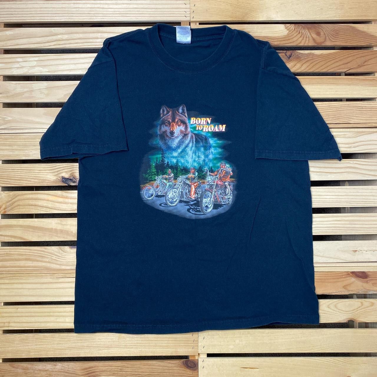 Gildan Vintage Sturgis Bike Rally Black Nature Biker Tee Size Large Size US L / EU 52-54 / 3 - 1 Thumbnail