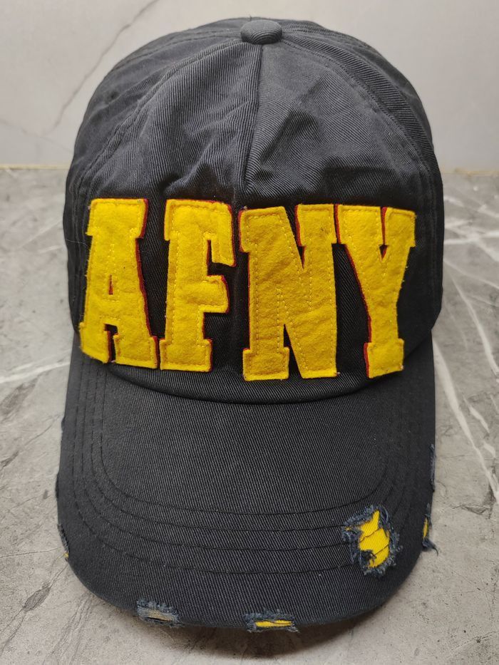 Japanese Brand Vintage AFNY Distressed Style Cap Hat Size ONE SIZE - 2 Thumbnail