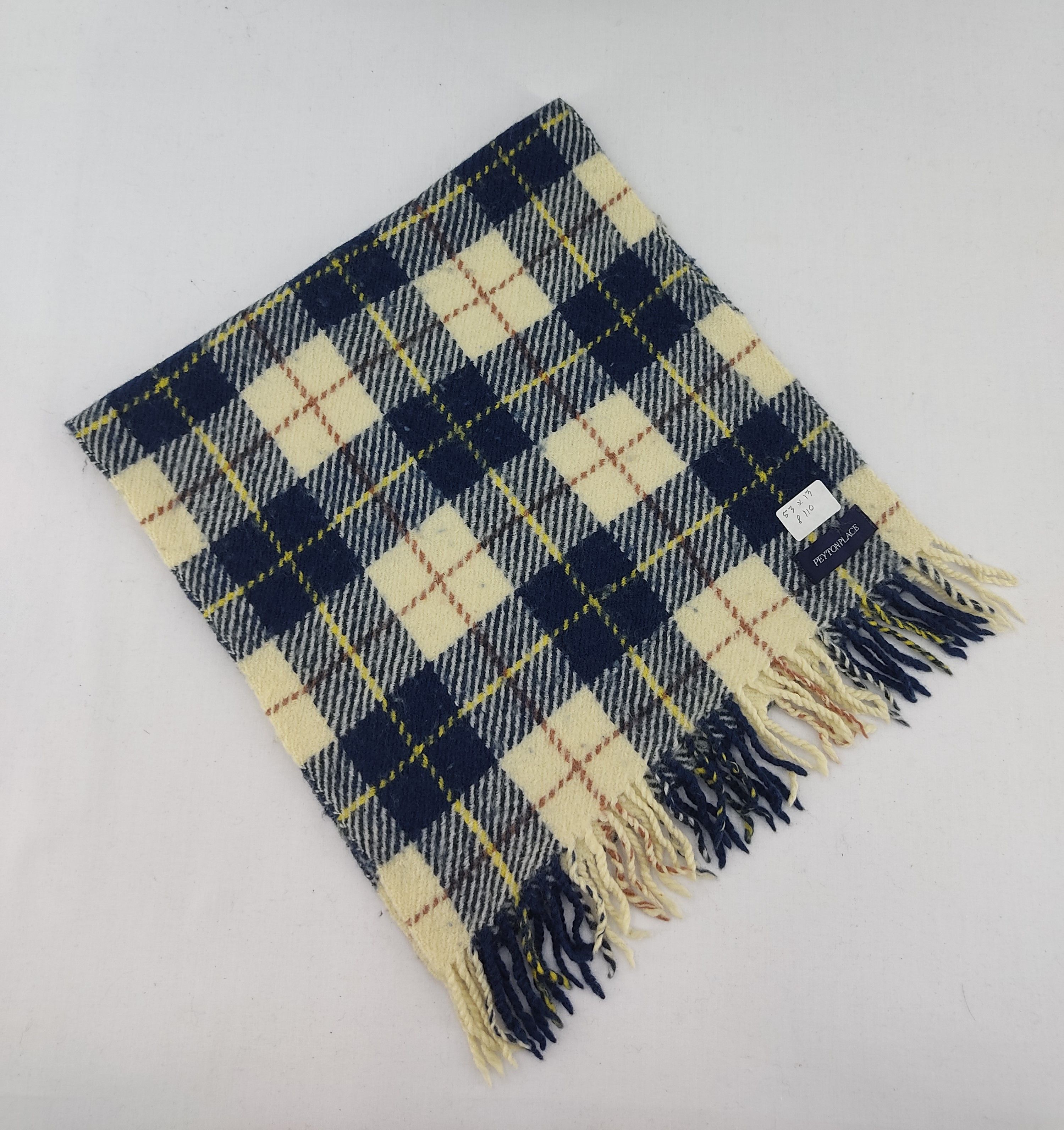 PPFM Peyton Place Plaid Scarf / Muffler / Neckwear Size ONE SIZE - 3 Thumbnail