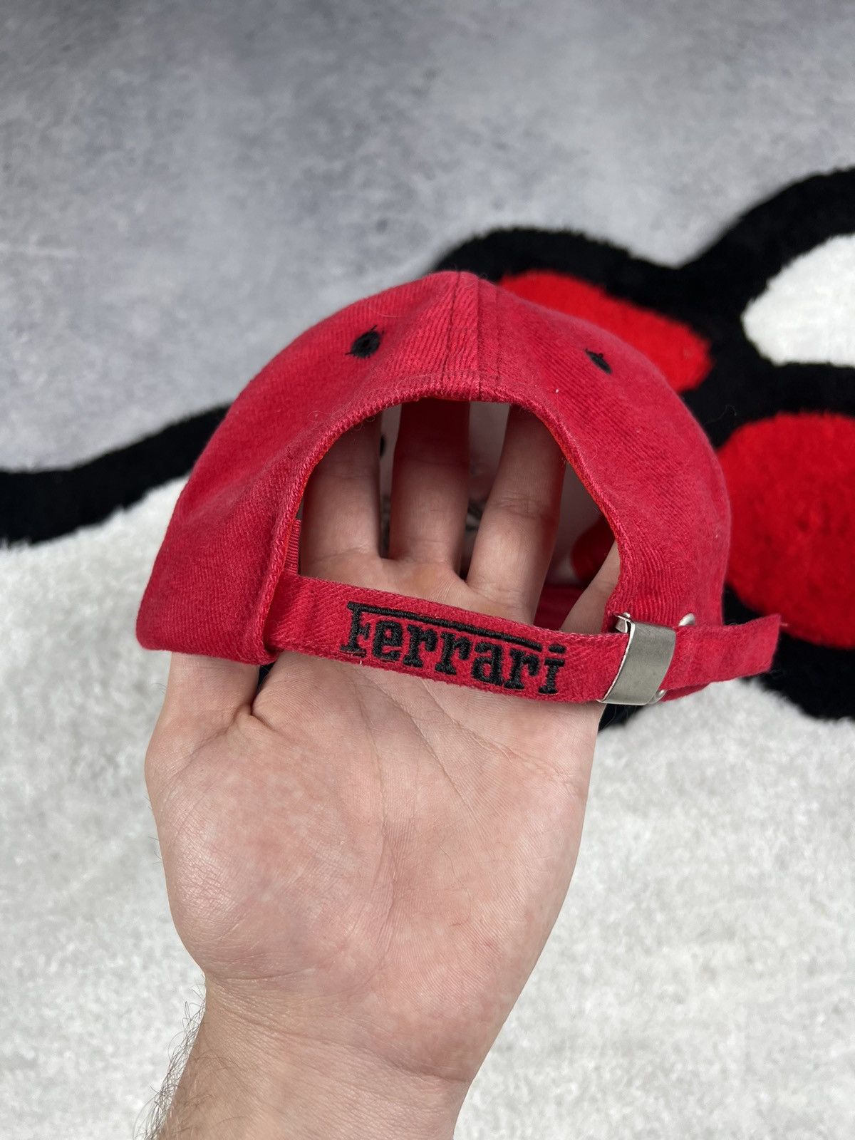 Vintage Vintage Ferrari Racing Formula 1 Y2K Cap Hat Size ONE SIZE - 5 Thumbnail