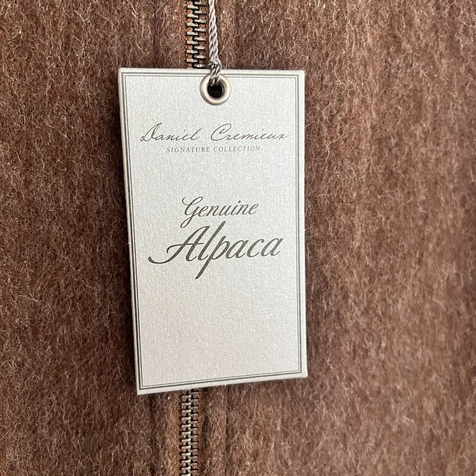 Daniel Cremieux Daniel Cremieux Brown Alpaca Jacket Size M NWT RETAILS $595 Size US M / EU 48-50 / 2 - 3 Thumbnail