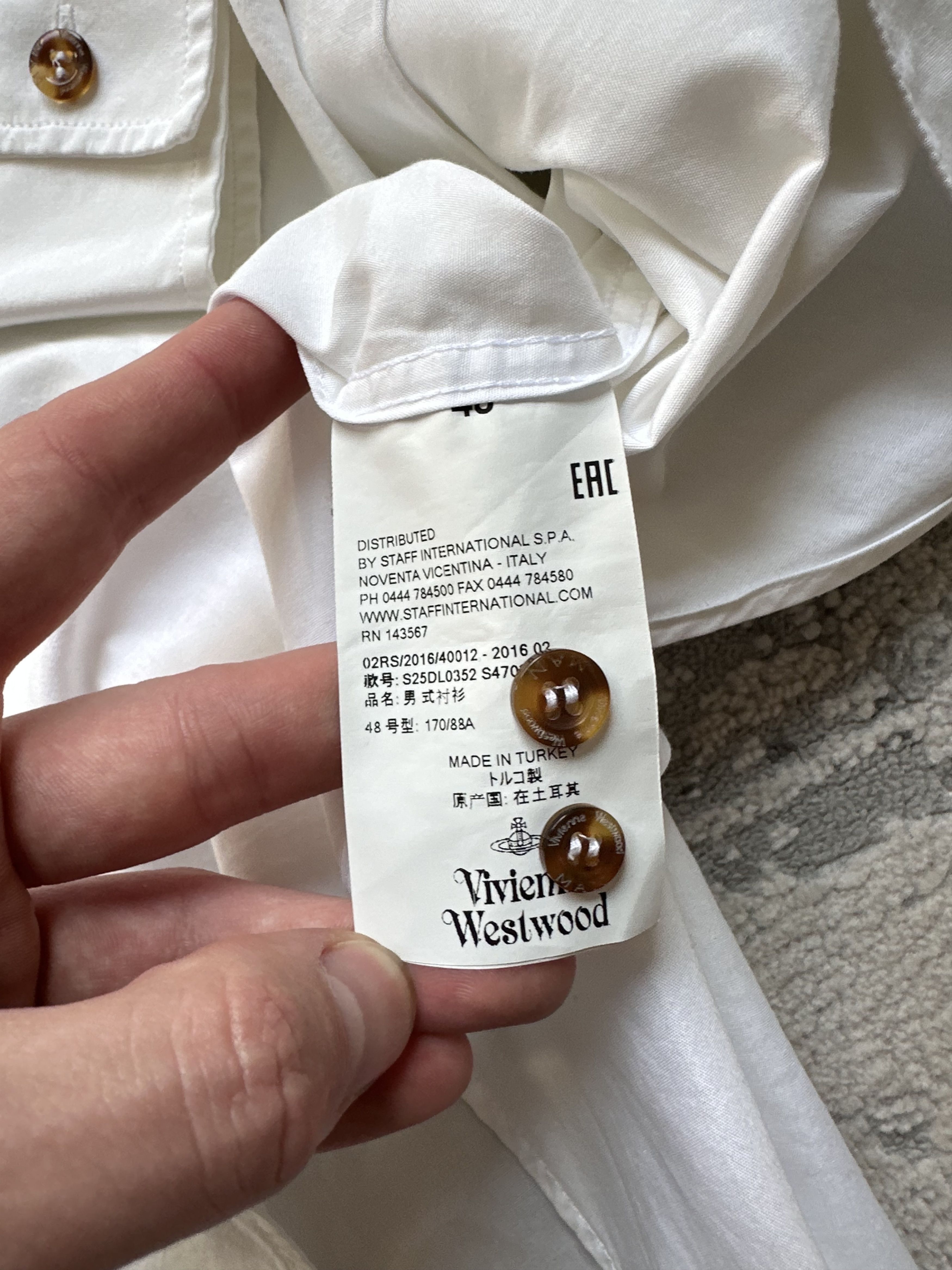Vivienne Westwood Vivienne Westwood shirt Size US S / EU 44-46 / 1 - 10 Thumbnail