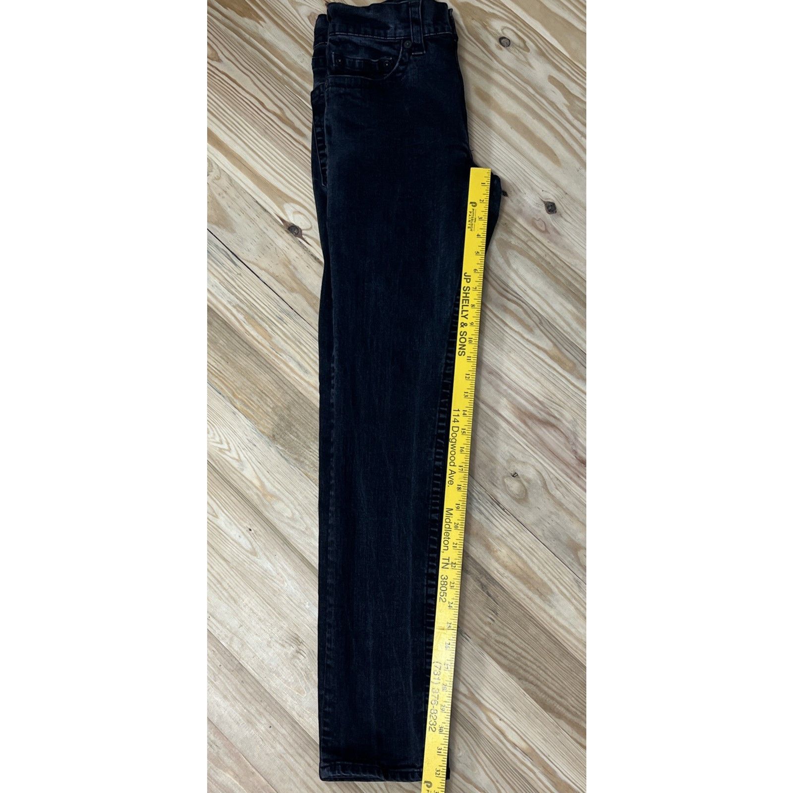 True Religion True Religion Slim Jeans Stretch Mens Size 31x32 Black Size US 31 - 7 Thumbnail