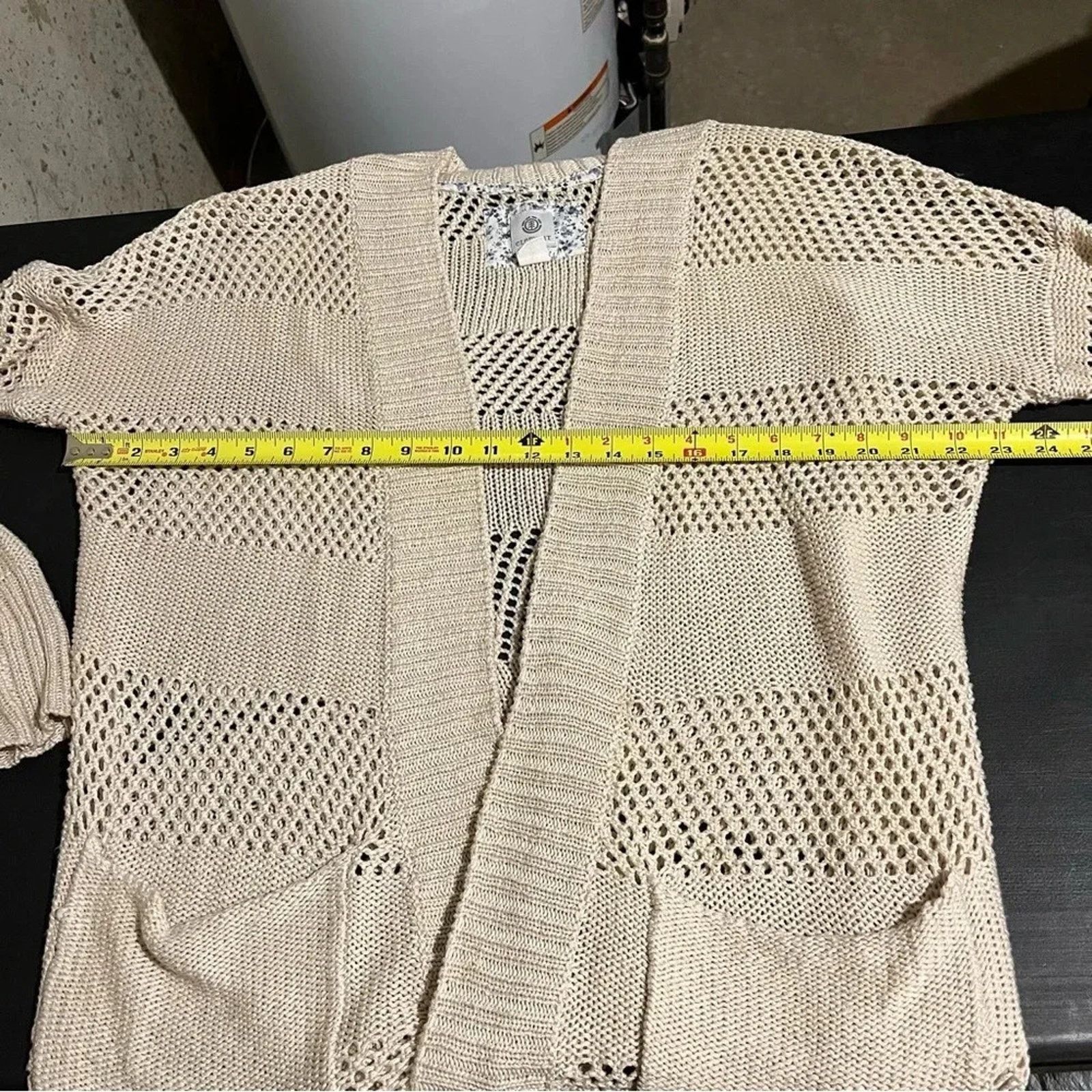 Element Element Skateboarding Long Cardigan Sweater Sz Large Crochet Size L / US 10 / IT 46 - 7 Thumbnail