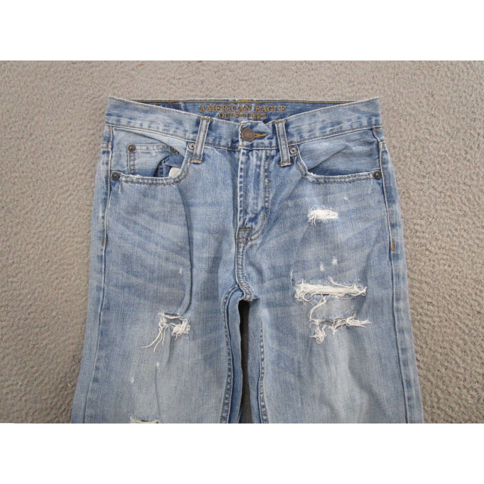 American Eagle Outfitters VTG American Eagle Jeans Bootcut 29x32 5-Pocket Denim Blue Mens Regular 30x31 (Measure) Size US 29 - 3 Thumbnail