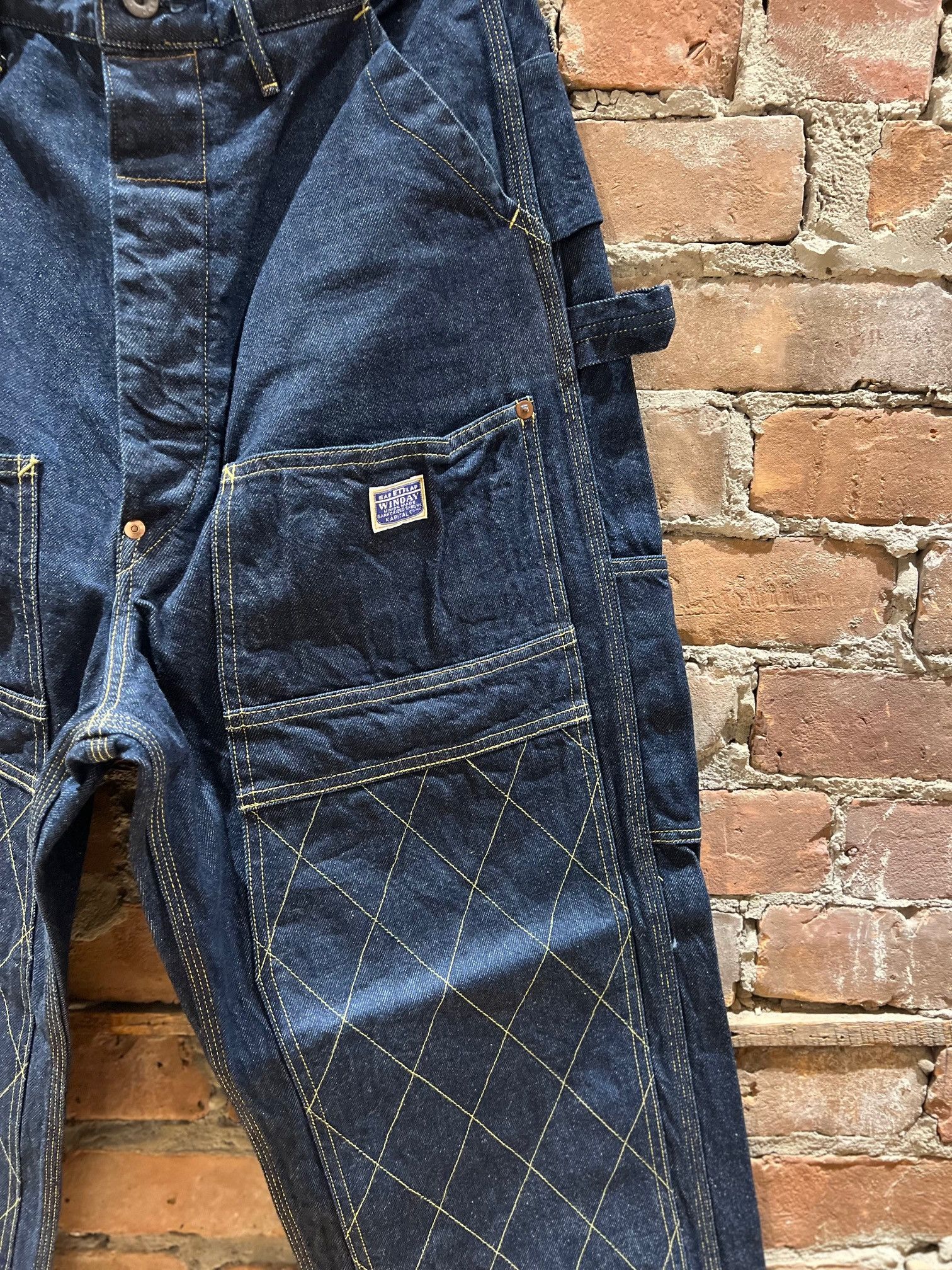 Kapital Kapital 11.5oz Denim Lumber Pants Size US 32 / EU 48 - 4 Thumbnail