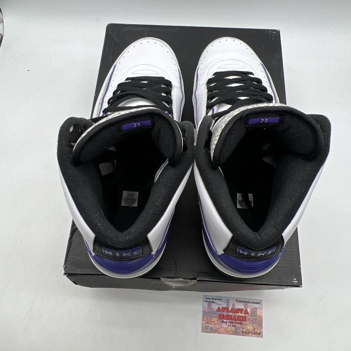 Jordan Brand Air Jordan 2 Corcord Size US 12 / EU 45 - 7 Thumbnail
