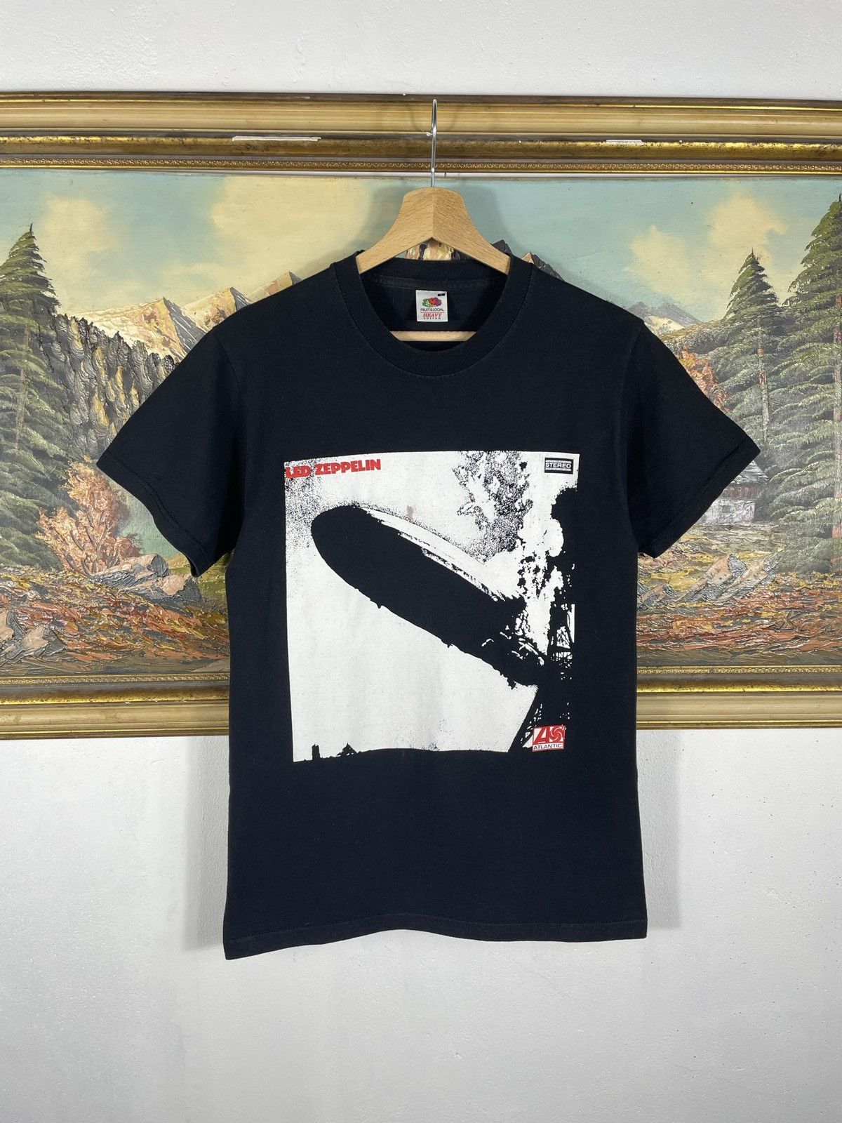 Led Zeppelin × Vintage Vintage Retro Y2K Led Zeppelin T-shirts Band Tee Rock Metal Size US S / EU 44-46 / 1 - 1 Thumbnail