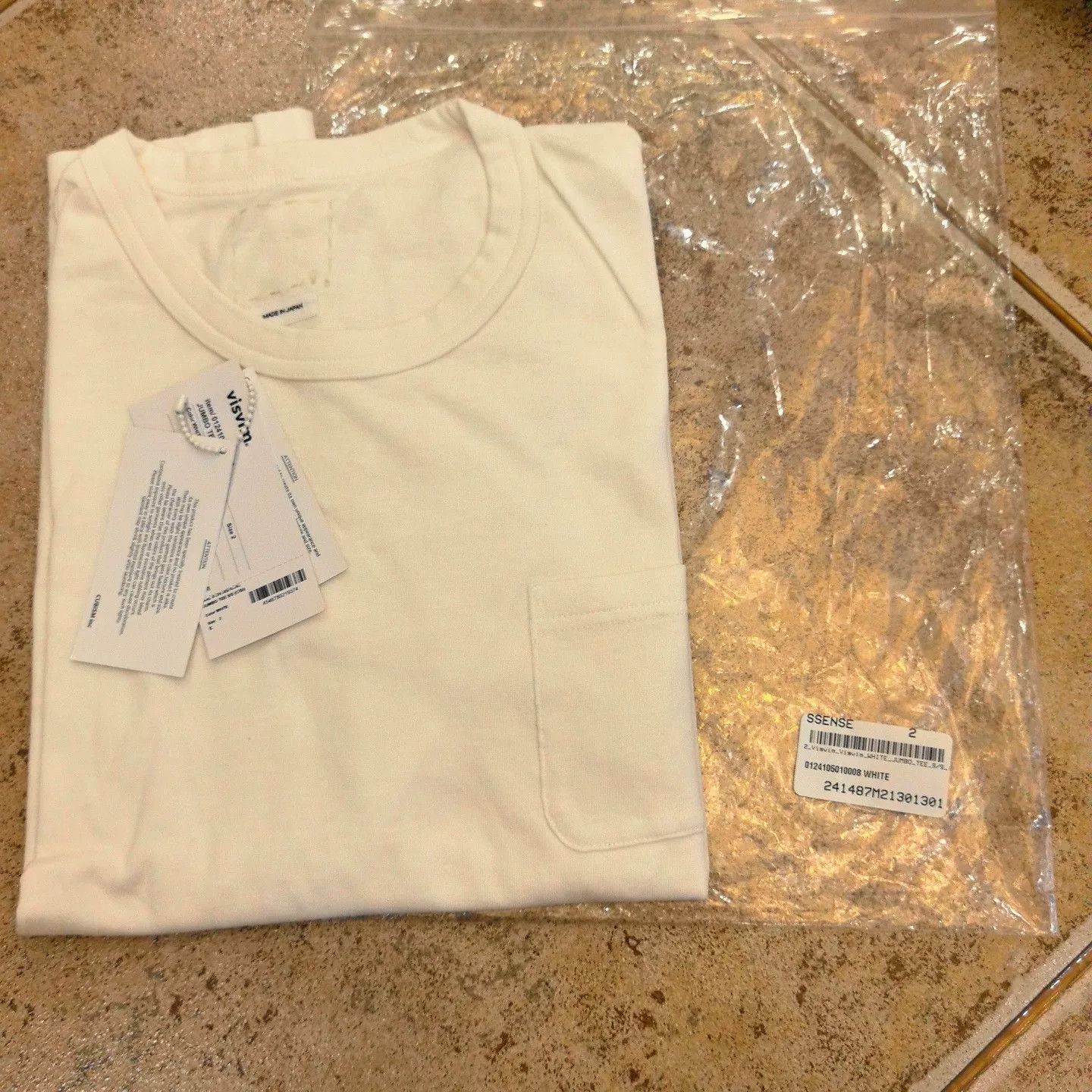 Visvim Visvim White Crew Neck Short-Sleeve T-Shirt Size US M / EU 48-50 / 2 - 1 Thumbnail