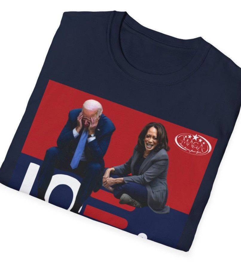 Donald Trump Anti-Democrat “Joe & The…” MAGA Trump Softstyle T-Shirt Size US M / EU 48-50 / 2 - 4 Thumbnail