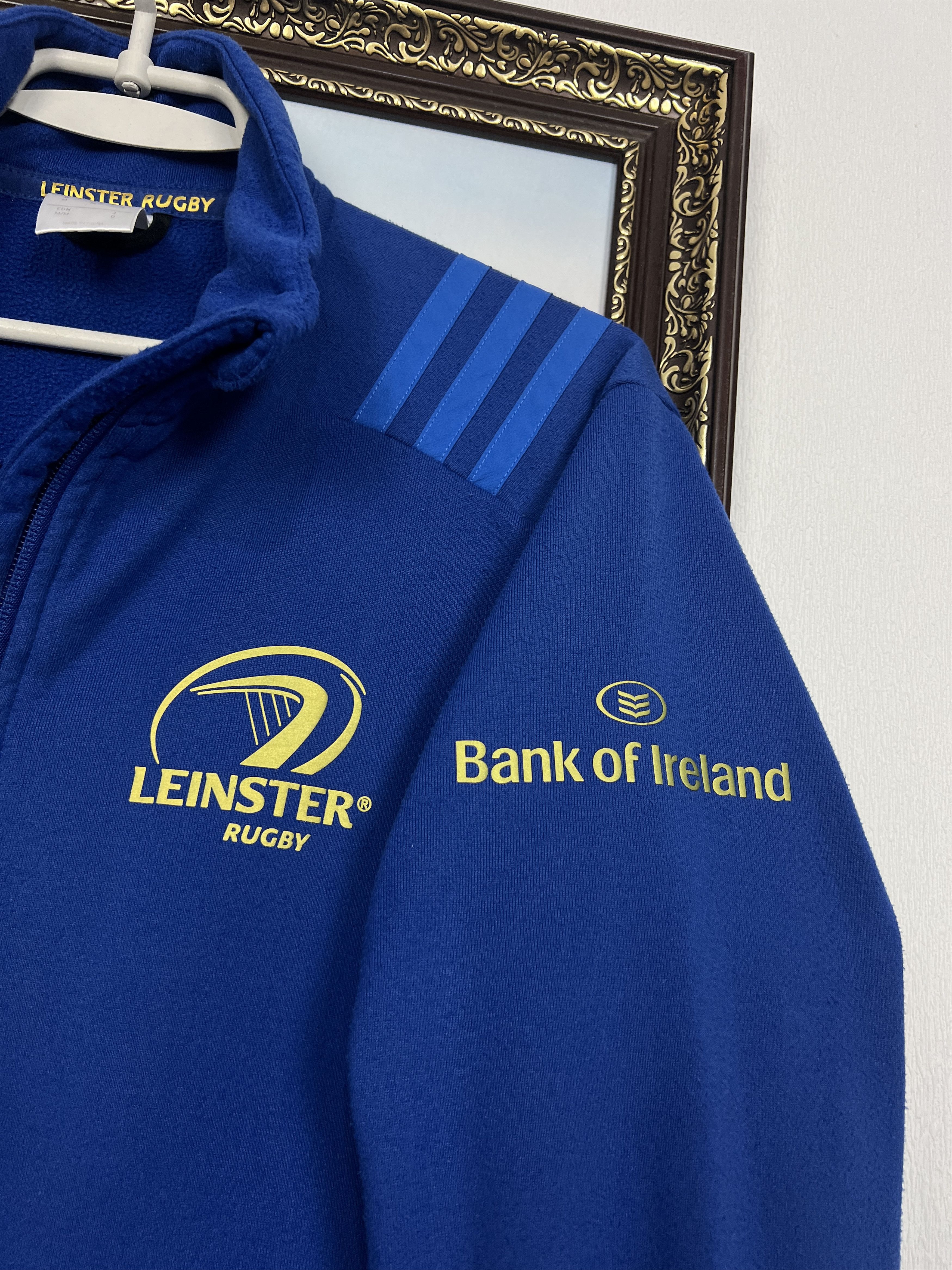 Adidas Adidas Leinster Rugby Jacket Blue Track Top Sweatshirt Train Size US M / EU 48-50 / 2 - 4 Thumbnail