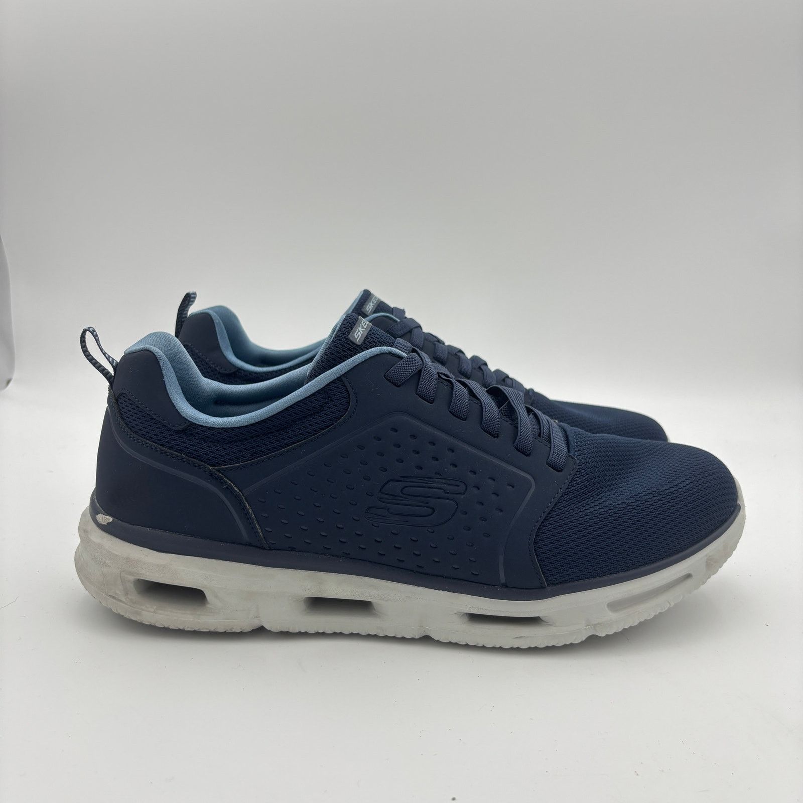 SKECHERS Skechers Glide Lite Pacer Navy Sneakers Shoes Men's 13 Walk Size US 13 / EU 46 - 3 Thumbnail