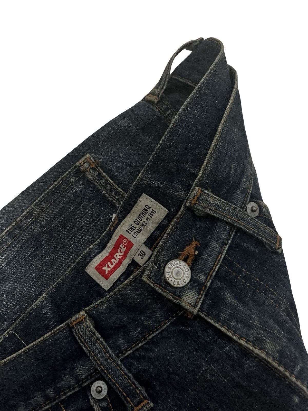 X-LARGE XLarge Selvedge Jeans Size US 30 / EU 46 - 4 Thumbnail