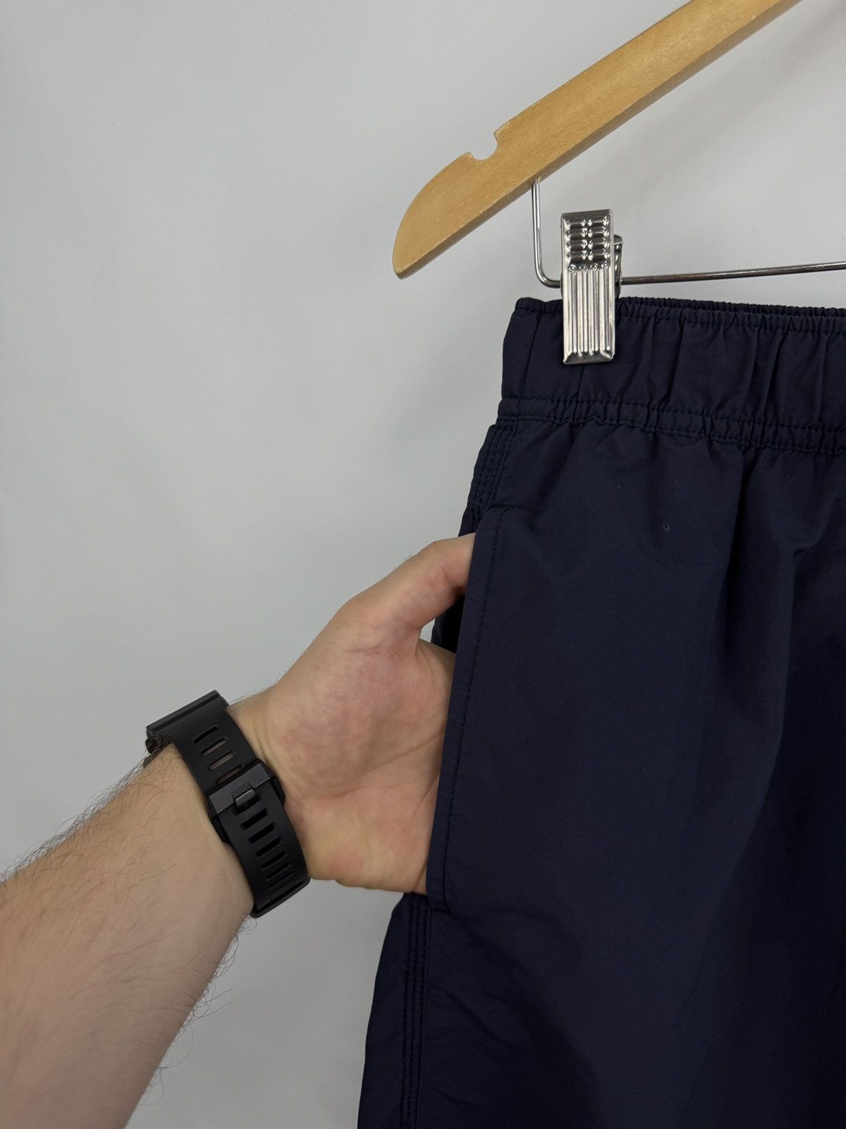 Tommy Hilfiger 🇺🇸 Y2K Tommy Hilfiger Nylon Beach Shorts Casual Streetwear Size US 32 / EU 48 - 5 Thumbnail