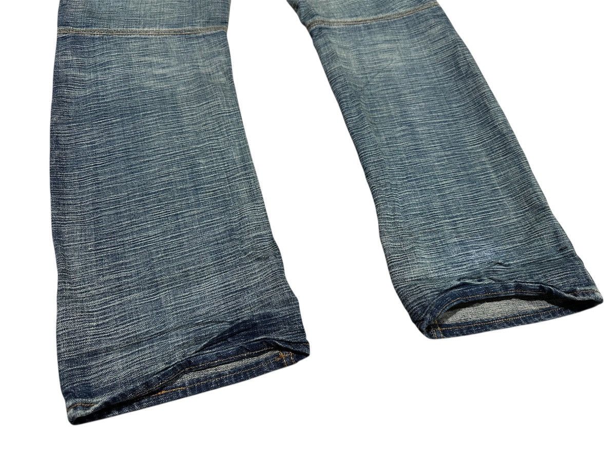 Japanese Brand 🔥Sick Y2K Tough Jeansmith Flared Denim LGB Size US 36 / EU 52 - 8 Thumbnail