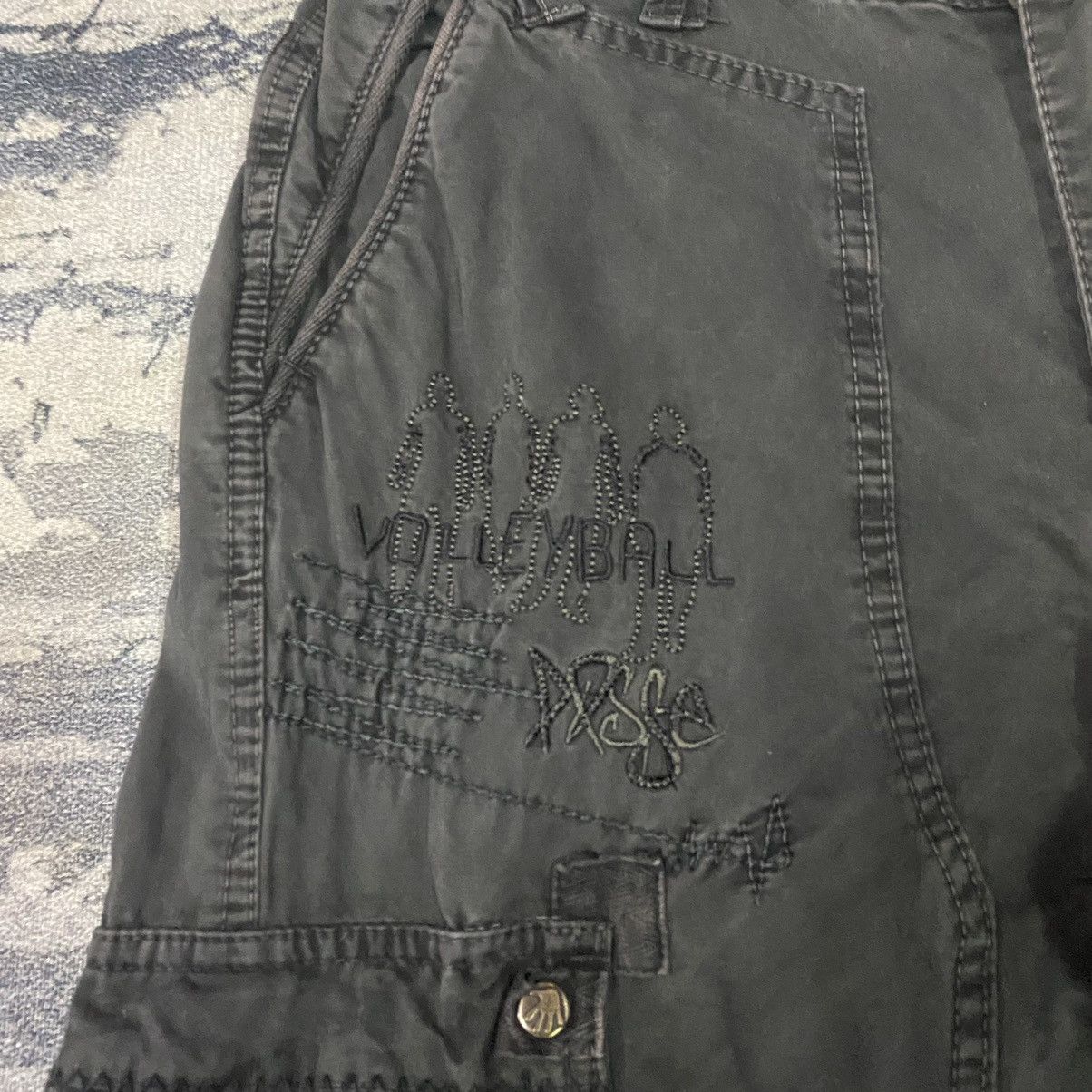 If Six Was Nine × Japanese Brand Vintage Bapai Japanese Faded Punk Parachute Bondage Cargo Size US 31 - 7 Thumbnail