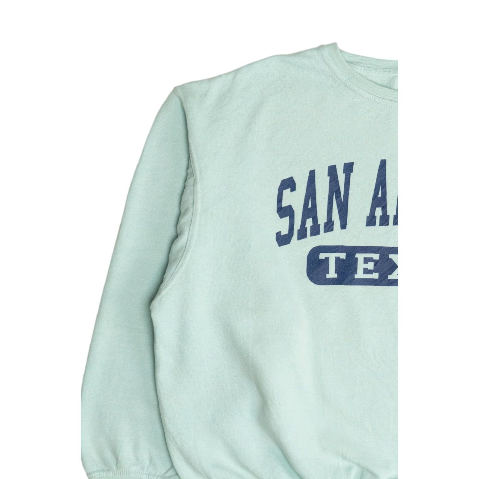 Vintage VINTAGE San Antonio Texas Boxy Sweatshirt Pacific & Co. X-Large Blue Sweatshirt Mens Size US XL / EU 56 / 4 - 6 Thumbnail