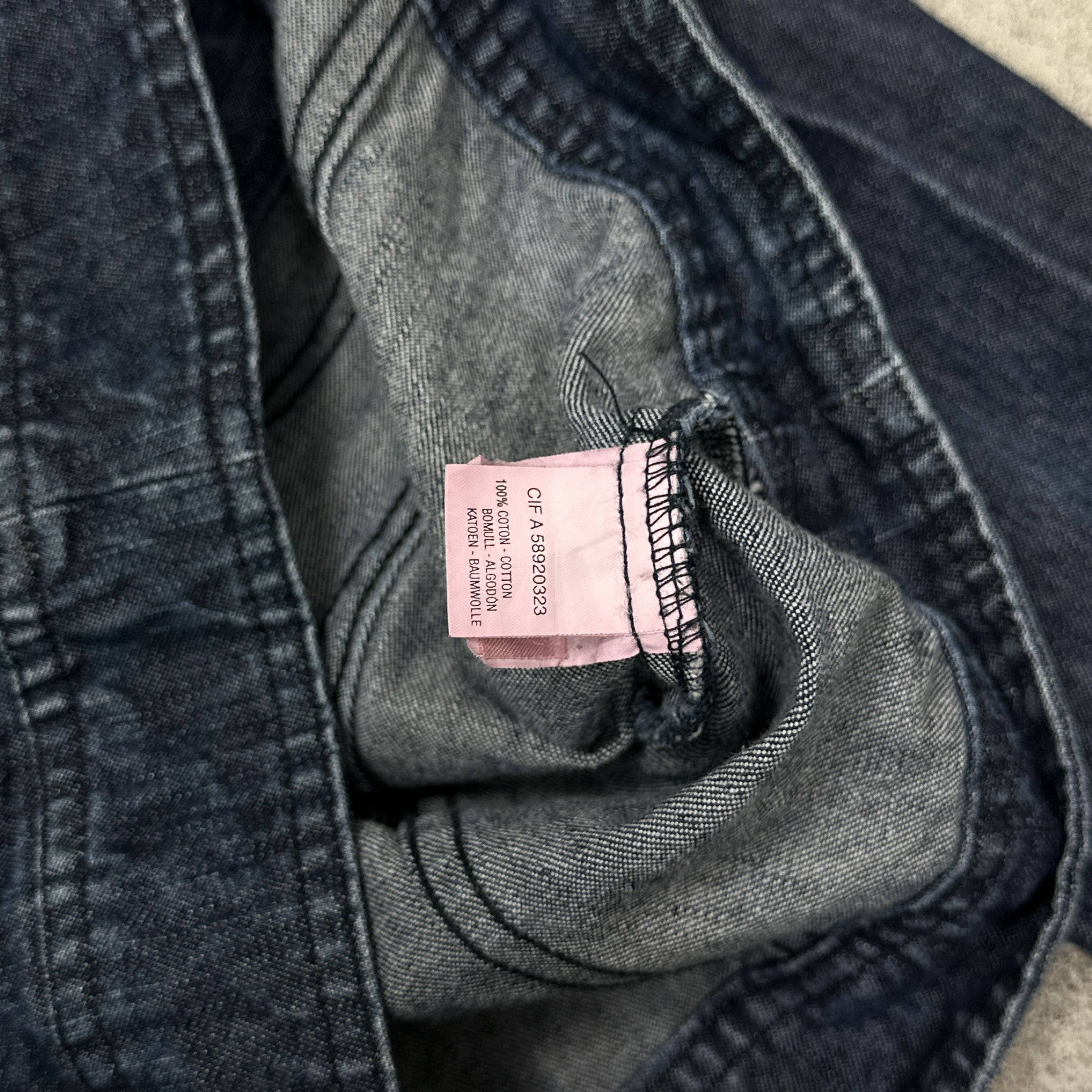 Vintage Vintage Denim Casual Faux Fur Collar Jeans Jacket 00s Size S / US 4 / IT 40 - 5 Thumbnail
