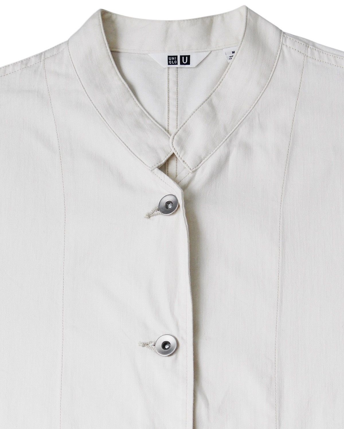 Lemaire × Uniqlo FW2021 UNIQLO U MANDARIN COLLAR COTTON WORK JACKET Size US M / EU 48-50 / 2 - 4 Thumbnail