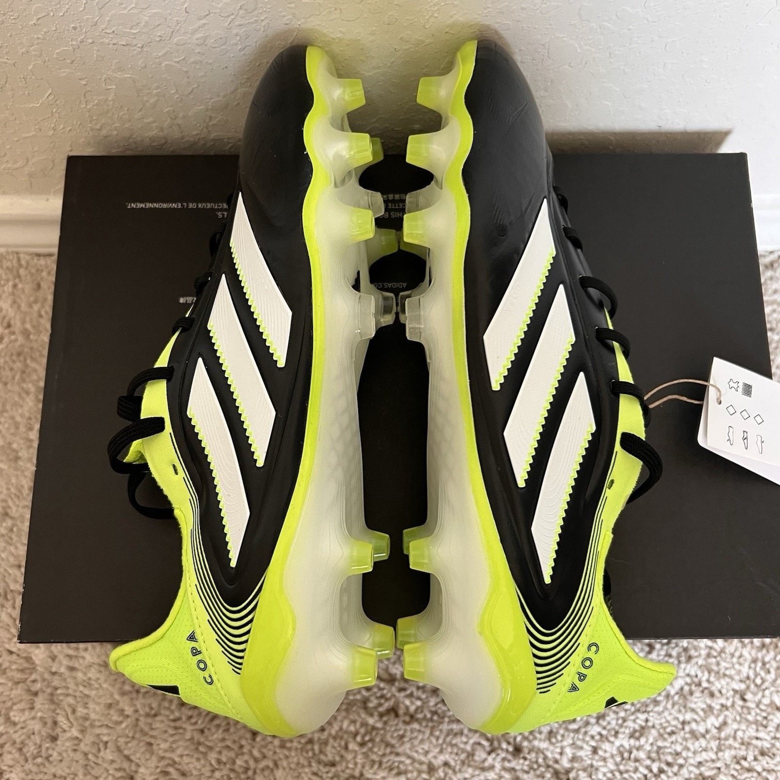 Adidas Adidas Copa Pure 3 Elite FG Black Soccer Cleat n Size 8.5 Size US 8.5 / EU 41-42 - 7 Thumbnail
