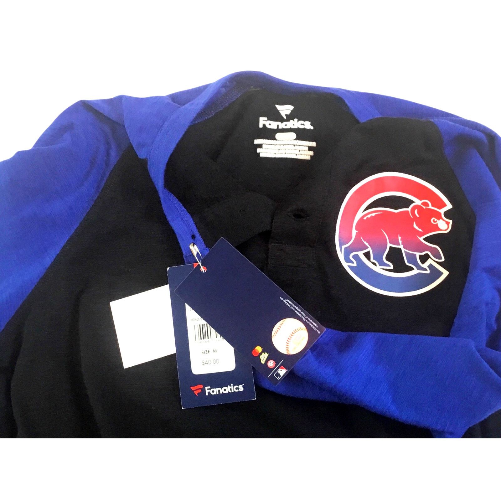 Other Fanatics Chicago Cubs Jersey Long Sleeve Medium NWT $40.00 Size US M / EU 48-50 / 2 - 4 Thumbnail