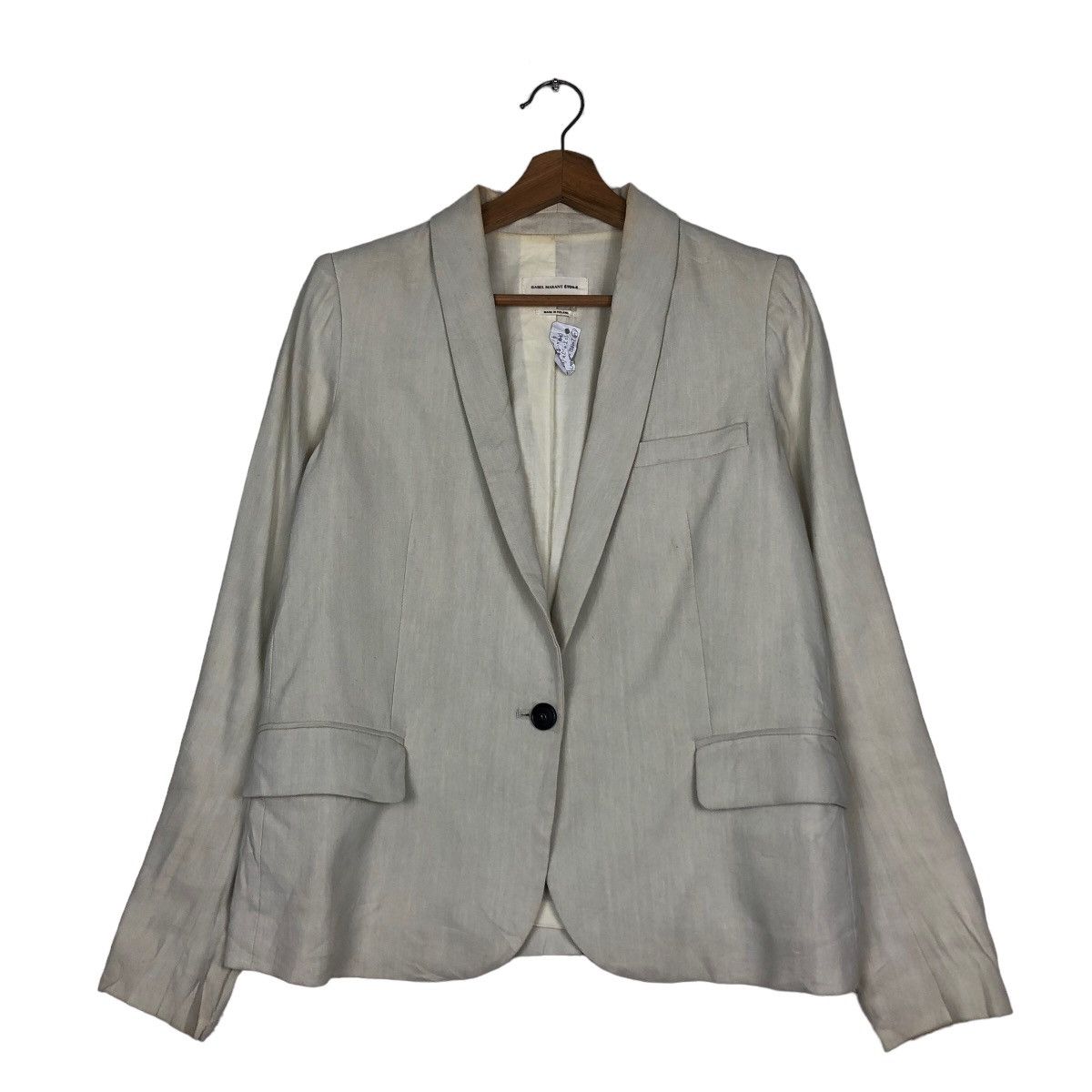 Isabel Marant 🔥 Cropped Tweed Jacket Coats Isabel Marant Made in Poland Size XS / US 0-2 / IT 36-38 - 1 Thumbnail
