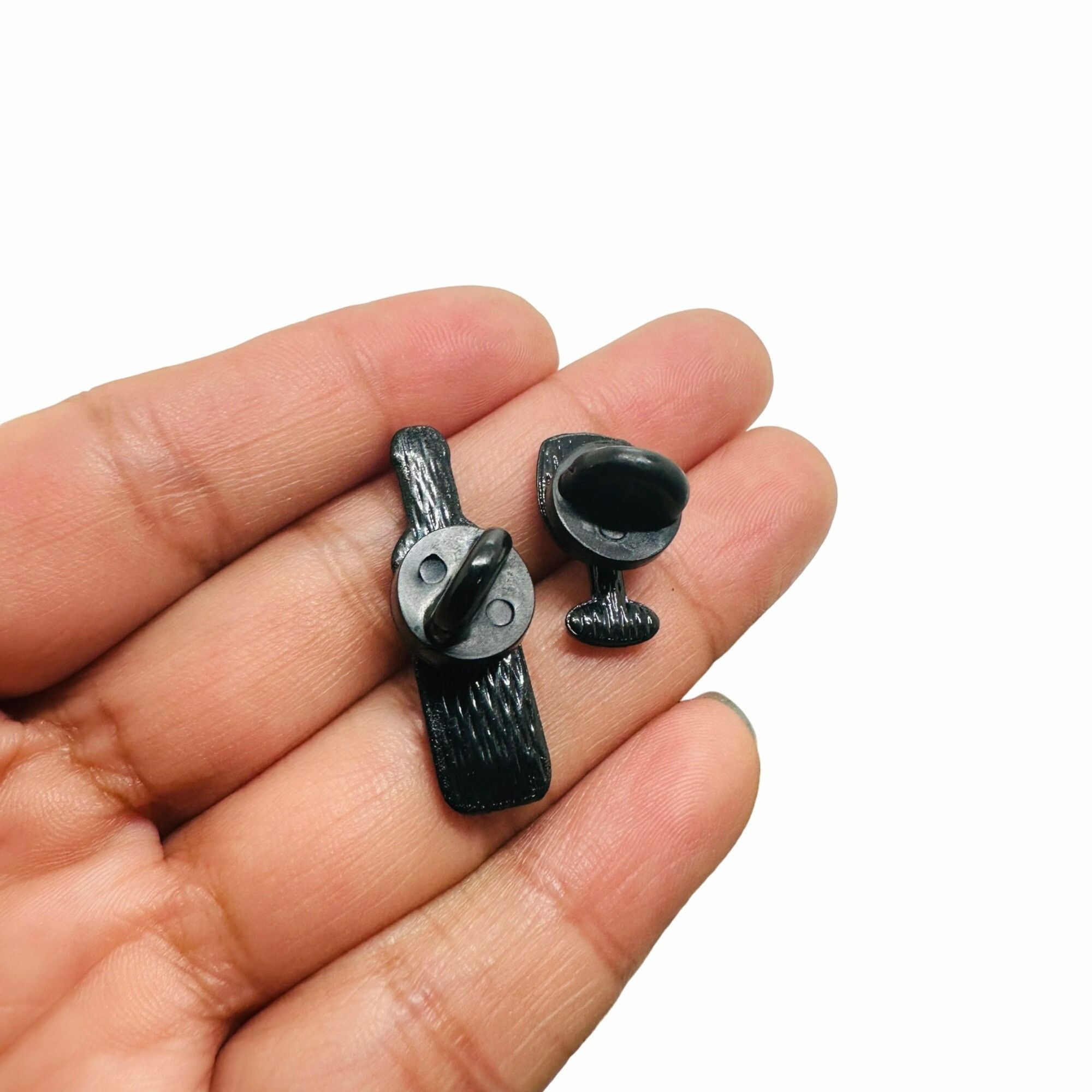 Other 🤩Wine Time And Glass Enamel Brooch Bag Set Wine bottle glas Size ONE SIZE - 3 Thumbnail