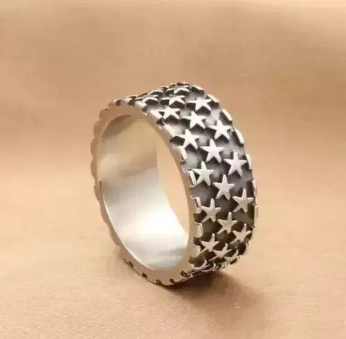 Jewelry × Ring Of Fire Vintage Streetwear All Star Ring Size ONE SIZE - 1 Thumbnail