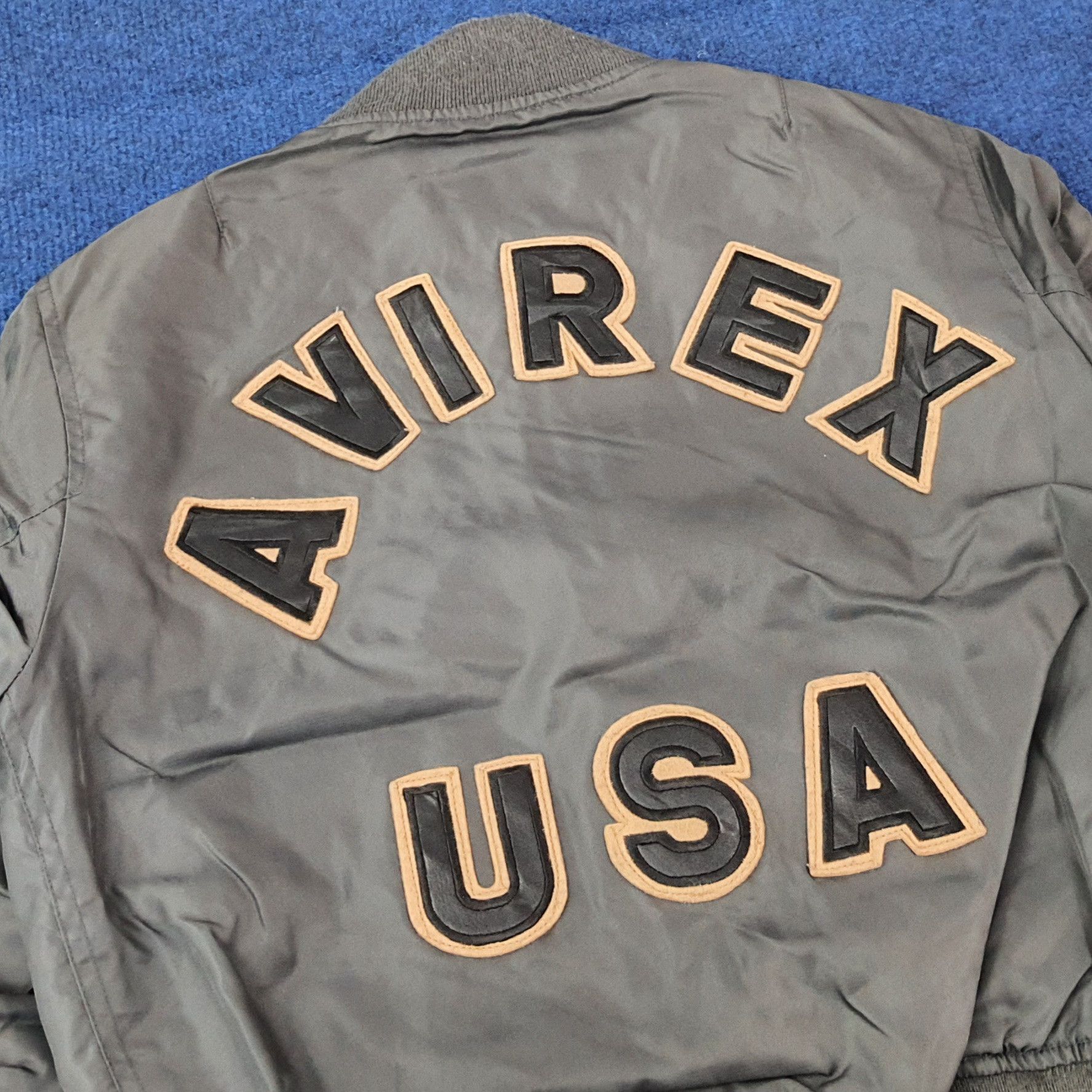 Avirex Vintage Avirex USA Military Bomber Jacket C256N5 Size US XXS / EU 40 - 2 Thumbnail