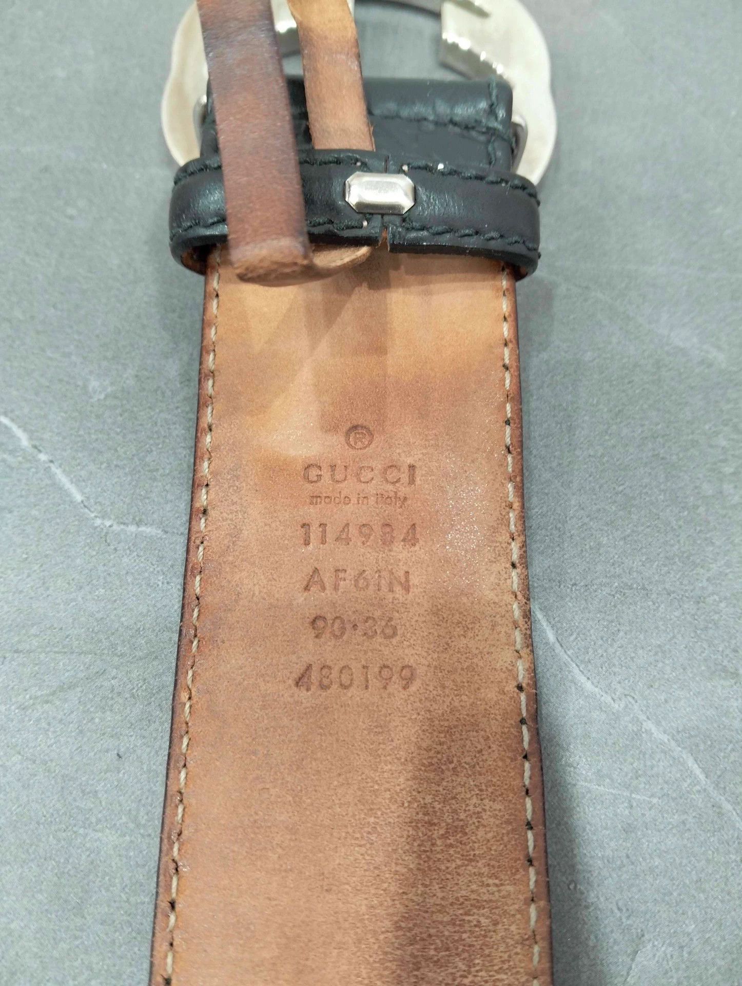 Gucci GUCCI Interlocking GG 90cm Belt 95 New Size ONE SIZE - 4 Thumbnail