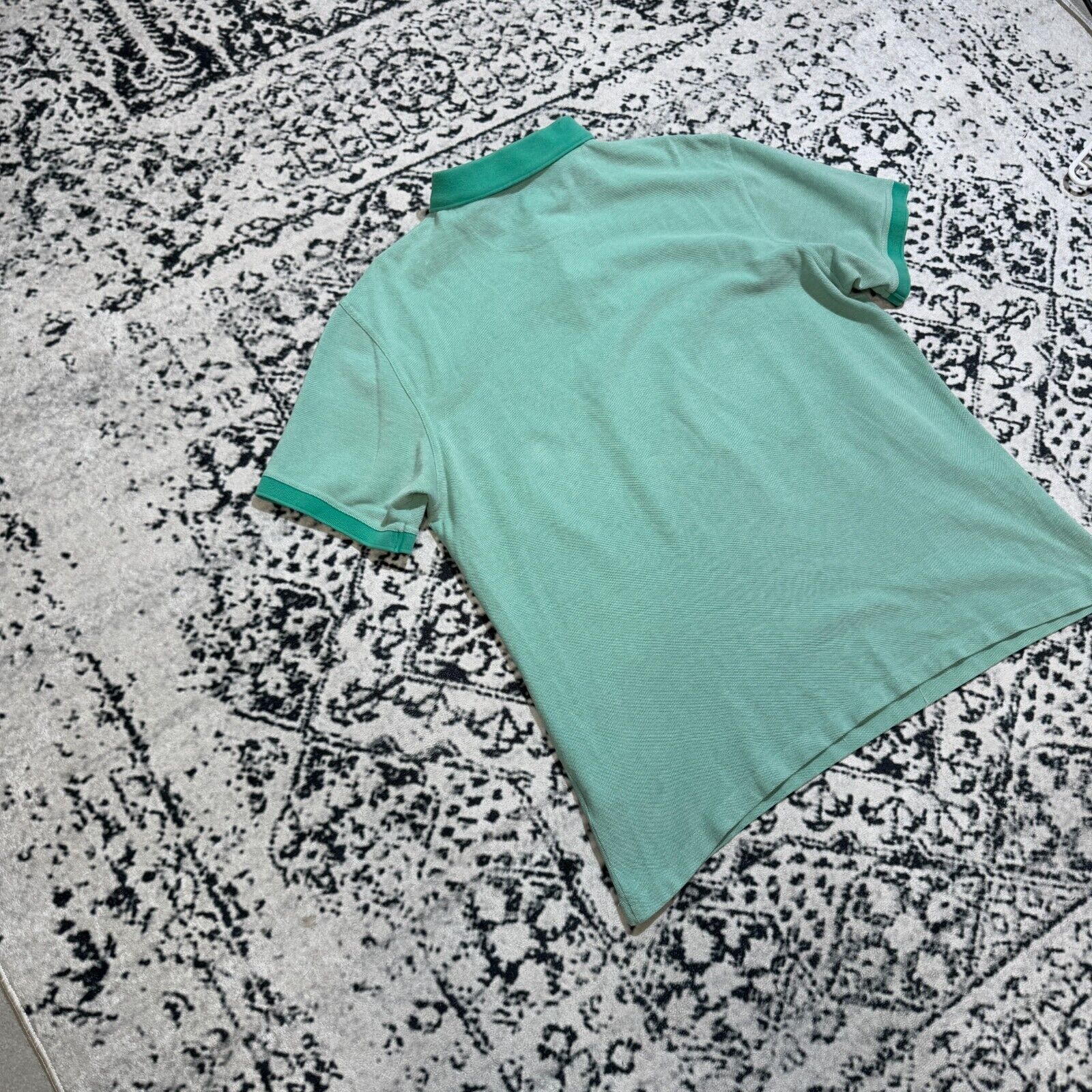 Barbour Vintage Barbour Unisex Green Cotton Polo Shirt Size XXL Size US XXL / EU 58 / 5 - 14 Thumbnail