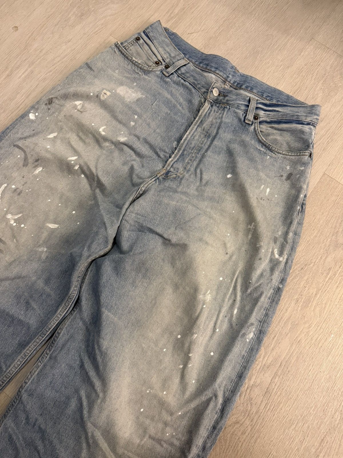 Acne Studios Acne Studios Paint Splatter Denim Size US 32 / EU 48 - 2 Thumbnail