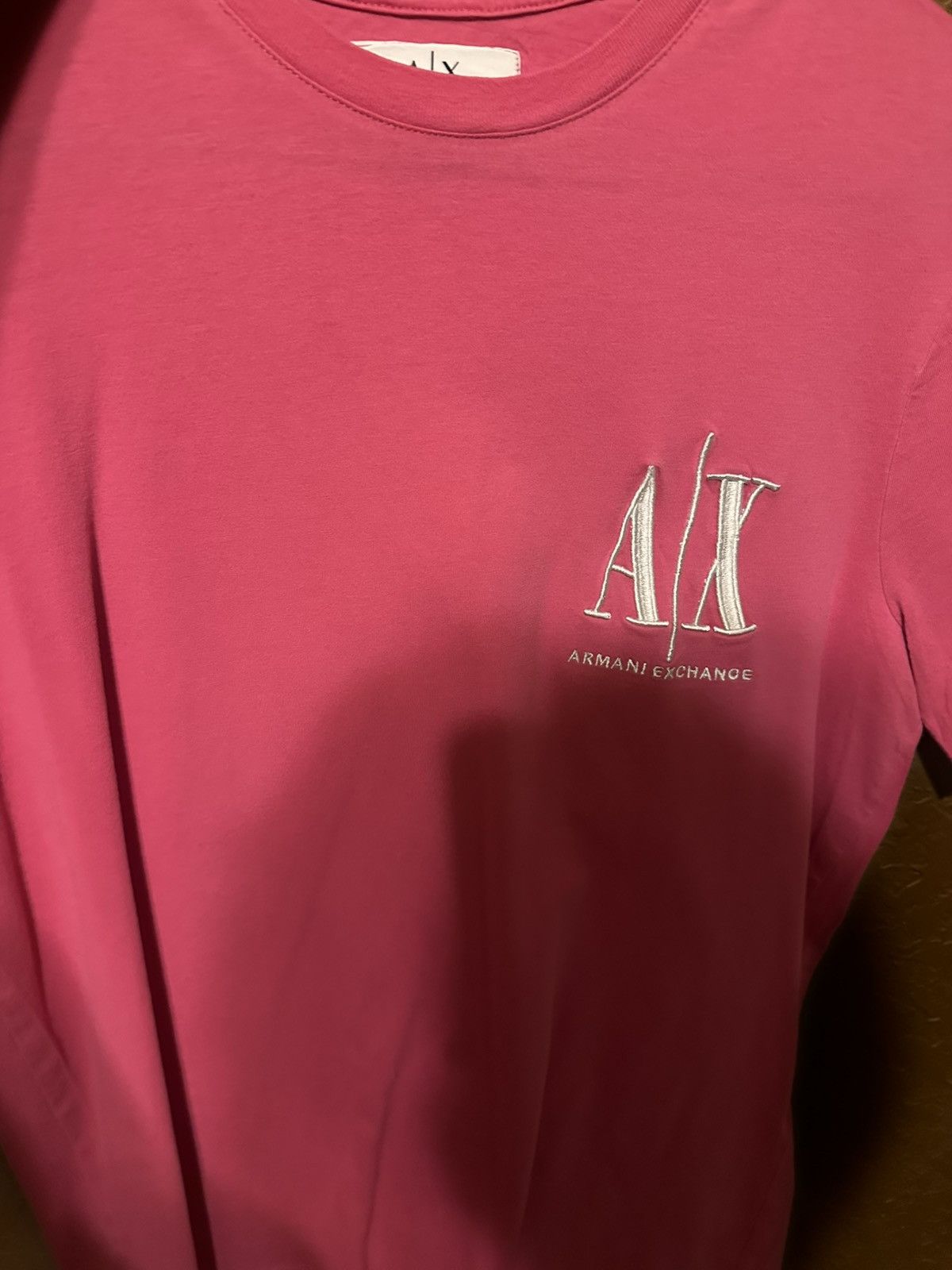 Armani Exchange pink armani exchange t-shirt Size US S / EU 44-46 / 1 - 1 Thumbnail