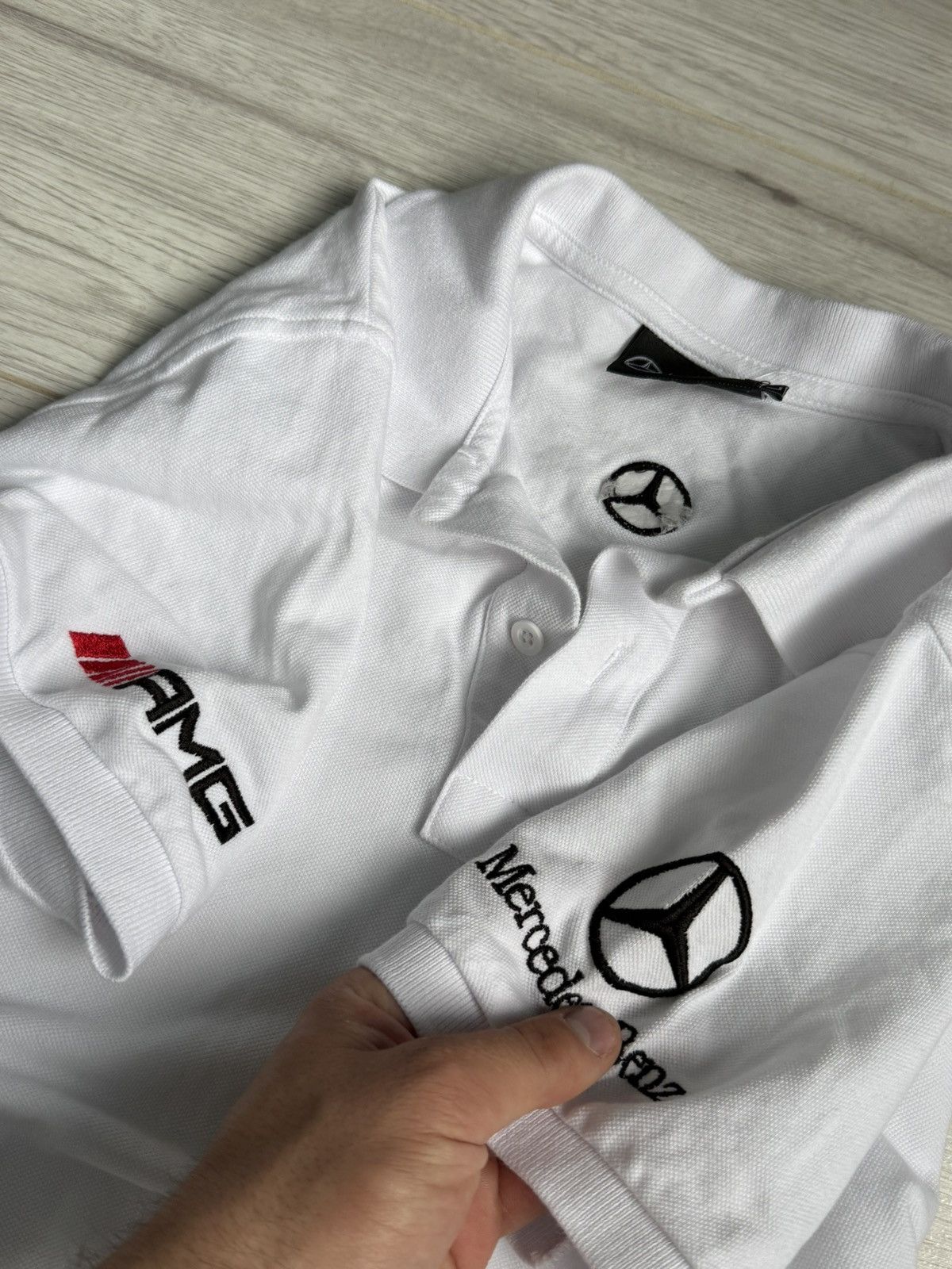 Mercedes-Benz × Vintage Polo Mercedes Benz AMG Petronas Tommy Hilfiger polo Size US M / EU 48-50 / 2 - 5 Thumbnail