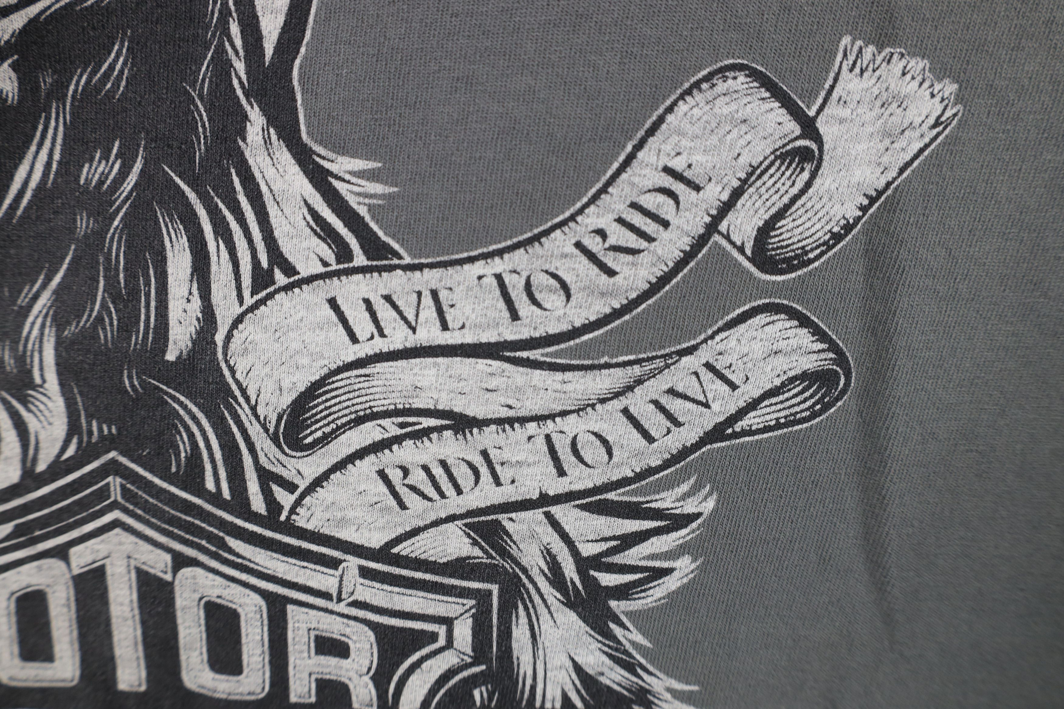 Harley Davidson Vintage Y2K Harley Davidson Tribal Eagle T-Shirt Size US XXL / EU 58 / 5 - 11 Thumbnail