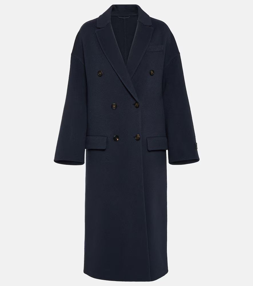 Brunello Cucinelli o1y0725 Overcoat in Slate Blue Size L / US 10 / IT 46 - 1 Thumbnail
