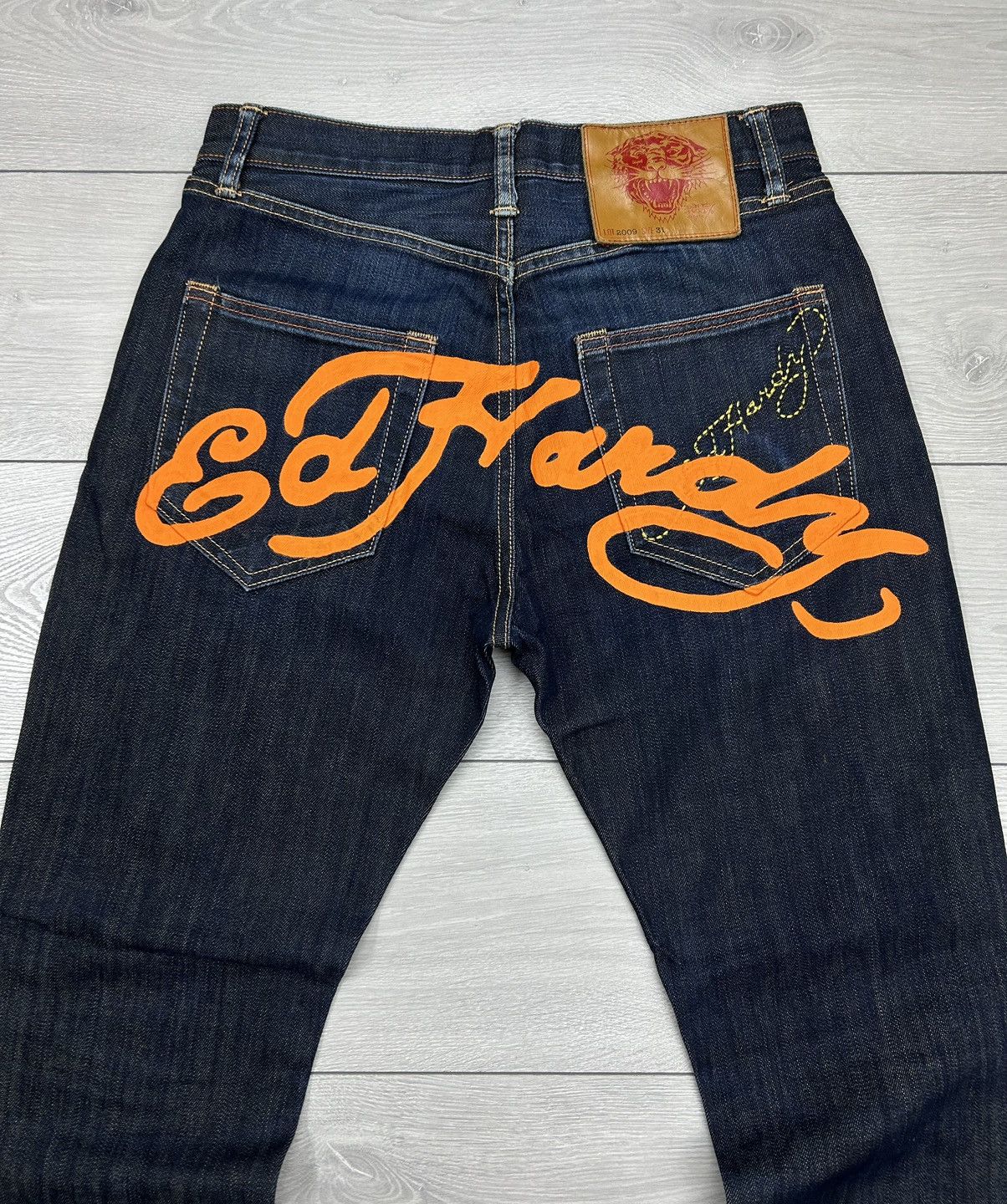 Ed Hardy Ed Hardy Vintage Denim Jeans Size 31 Size US 31 - 3 Thumbnail